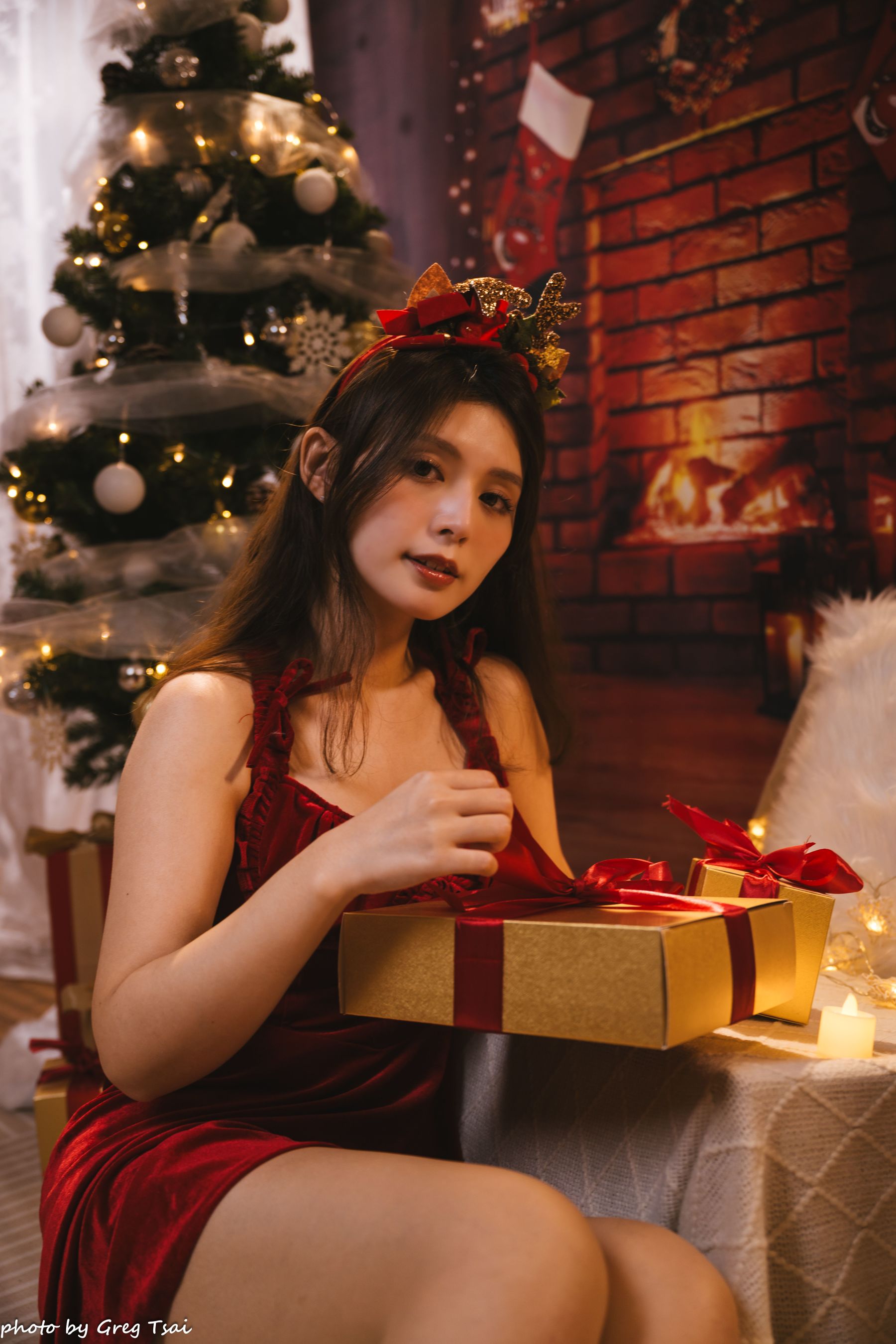 筱筱 - 圣诞肉丝/(93P)