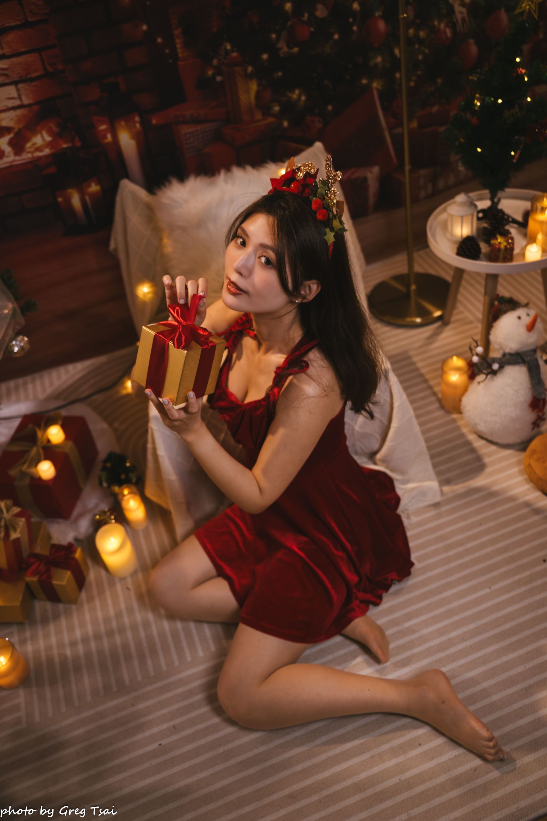 筱筱 - 圣诞肉丝/(93P)