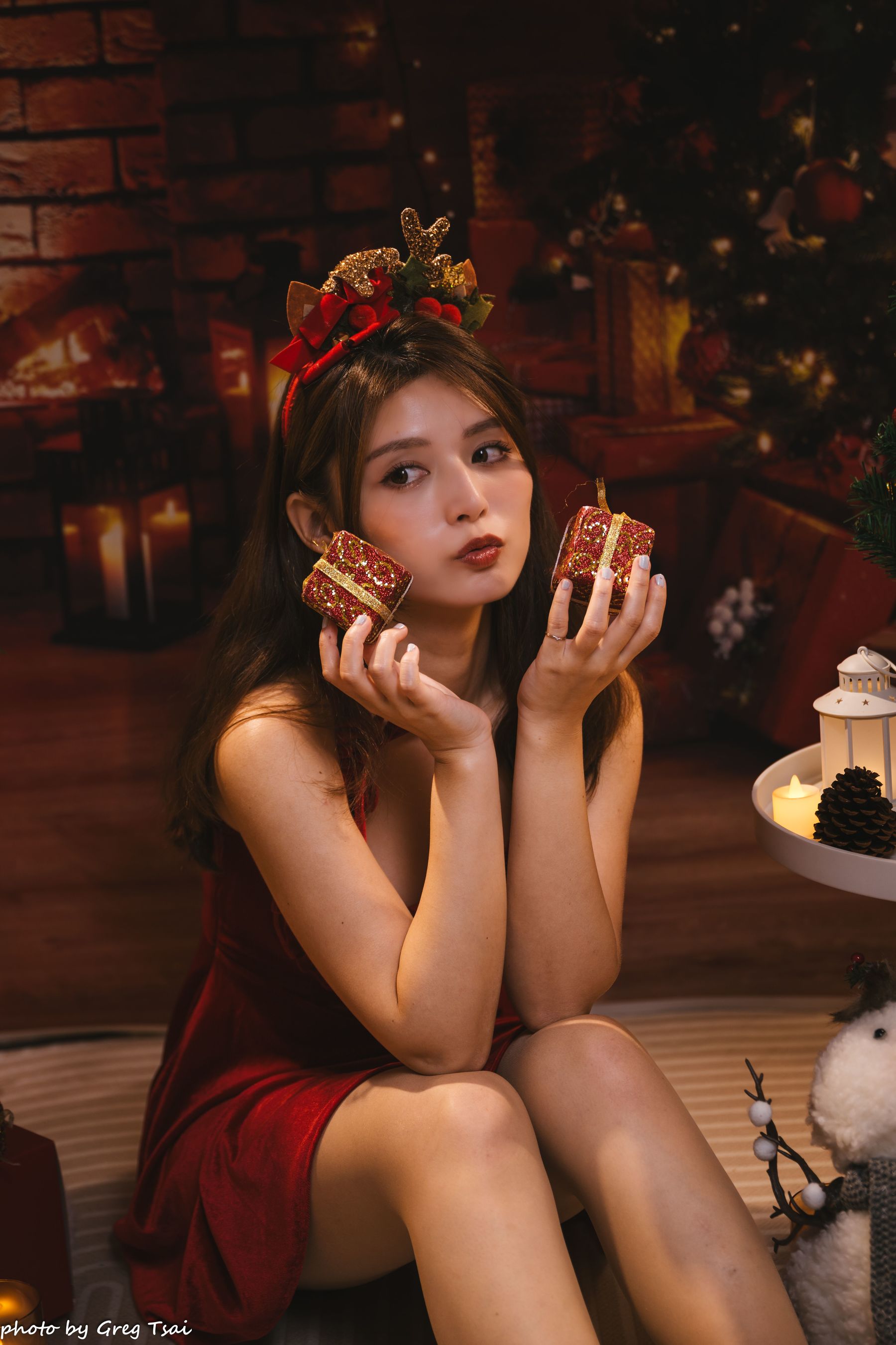 筱筱 - 圣诞肉丝/(93P)