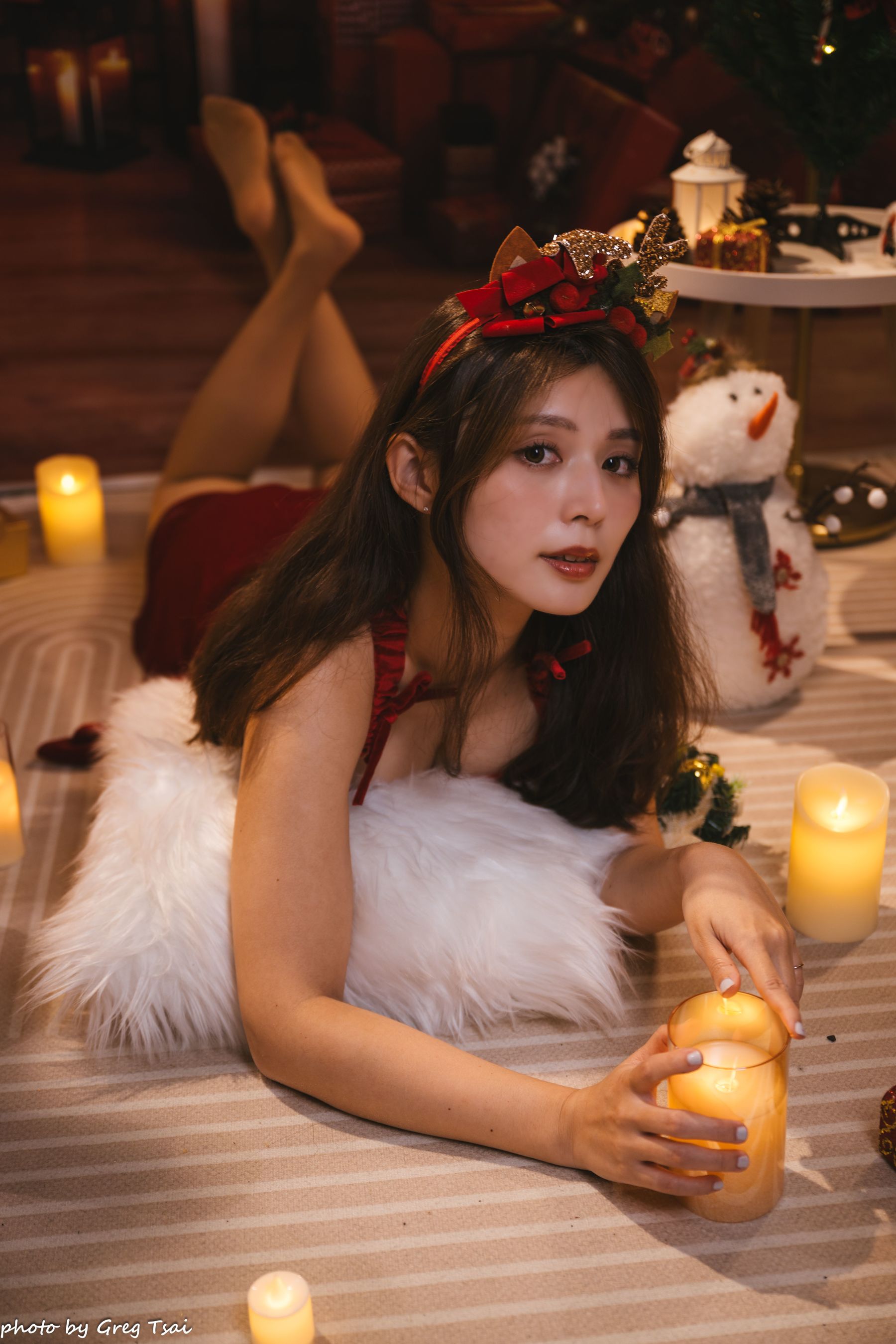 筱筱 - 圣诞肉丝/(93P)