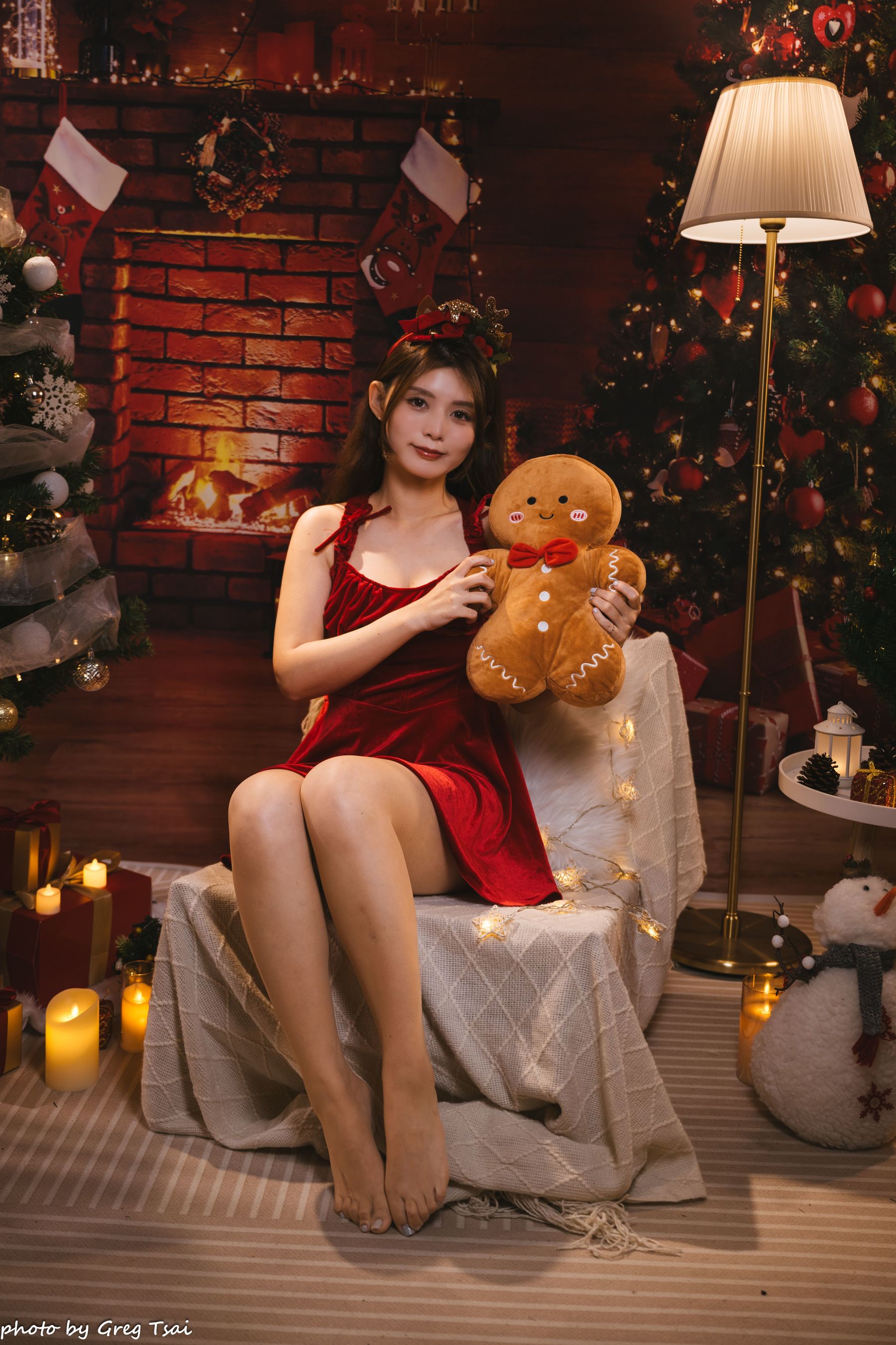 筱筱 - 圣诞肉丝/(93P)