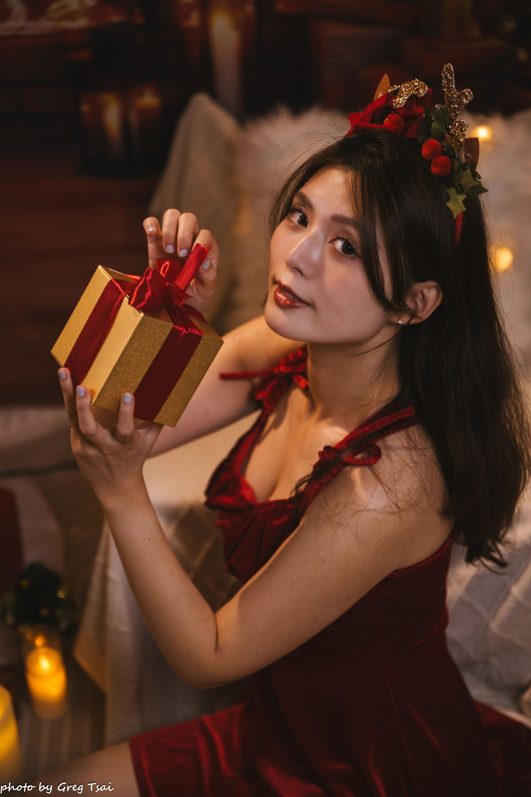 筱筱 - 圣诞肉丝/(93P)