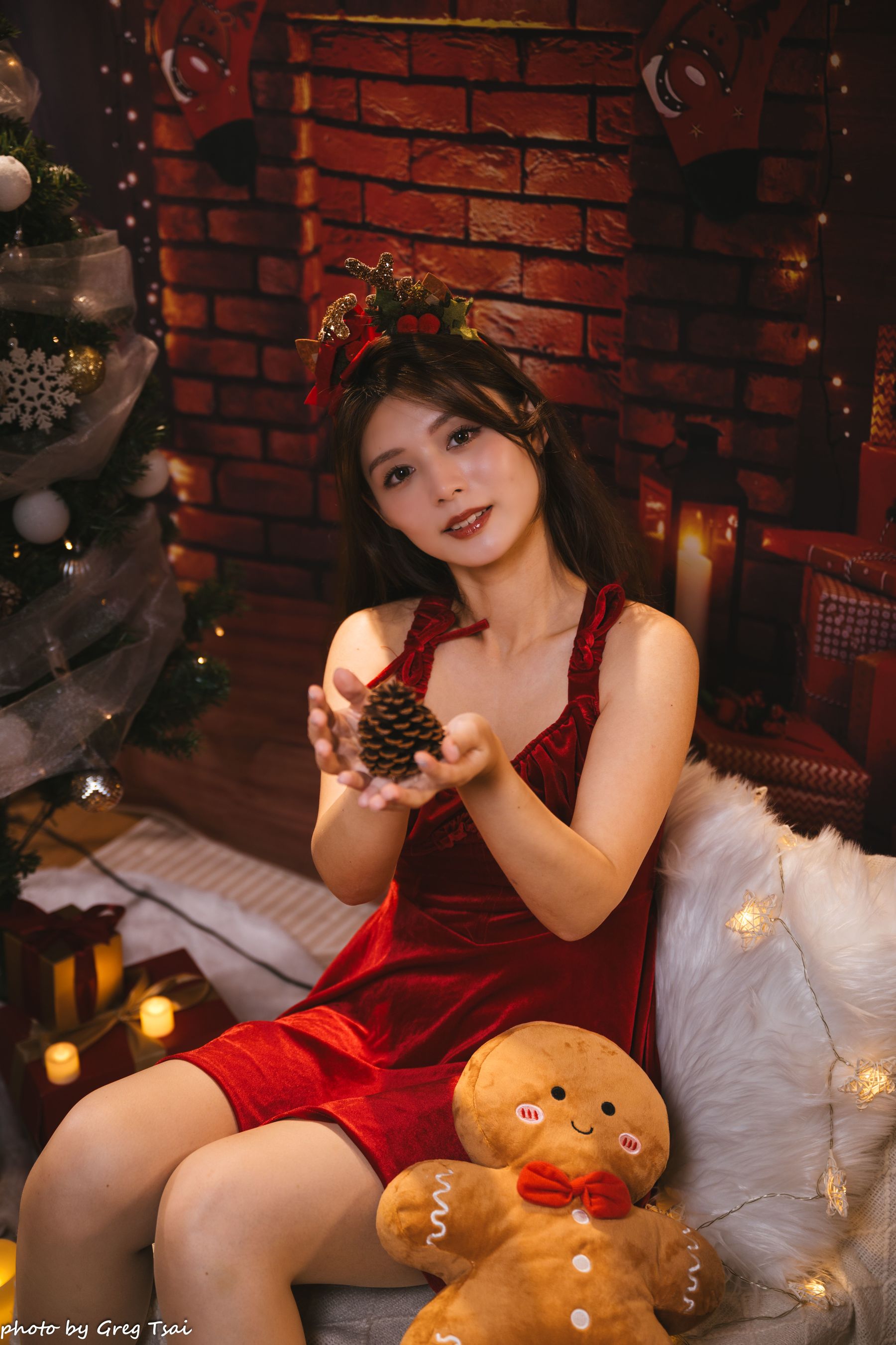 筱筱 - 圣诞肉丝/(93P)