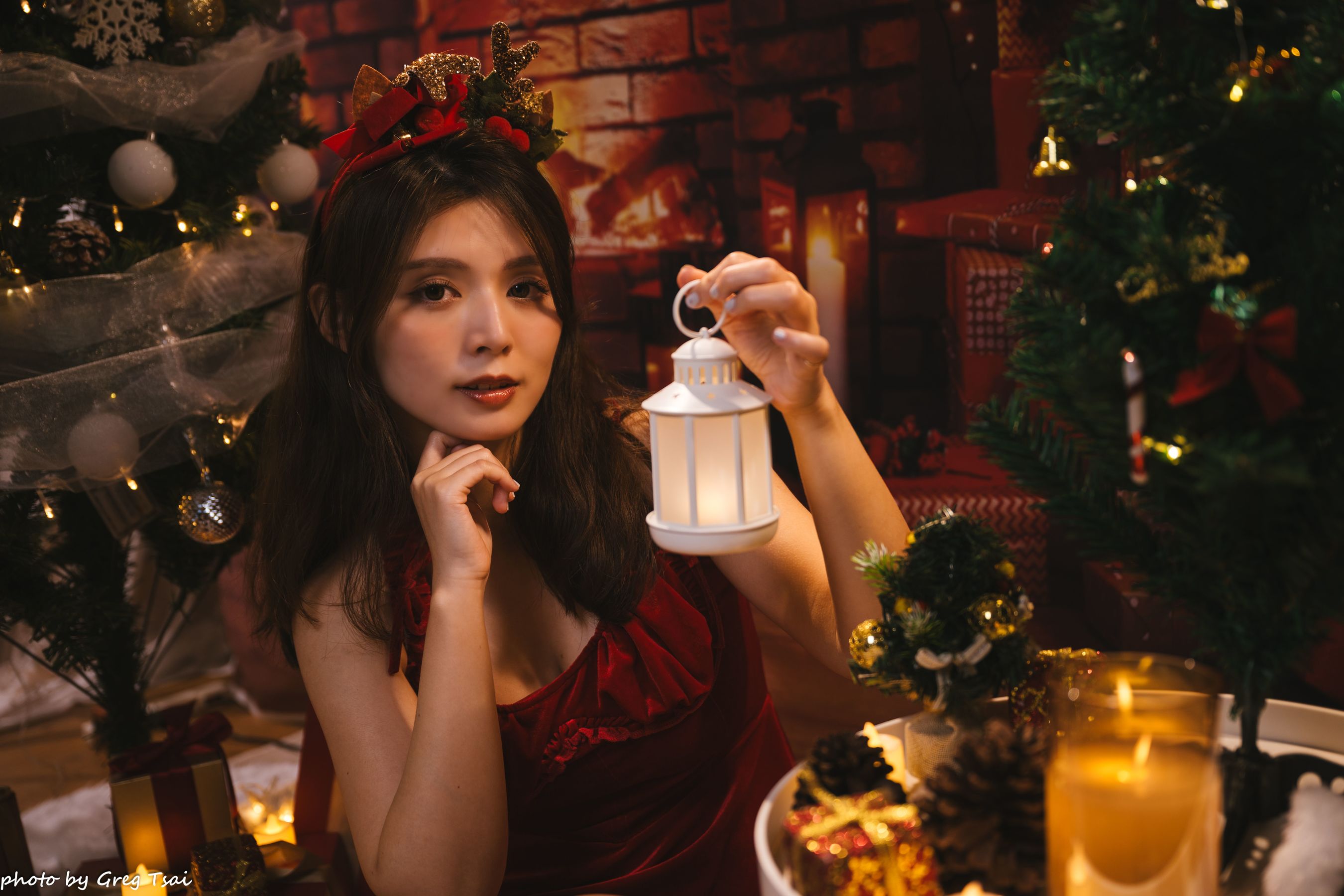 筱筱 - 圣诞肉丝/(93P)