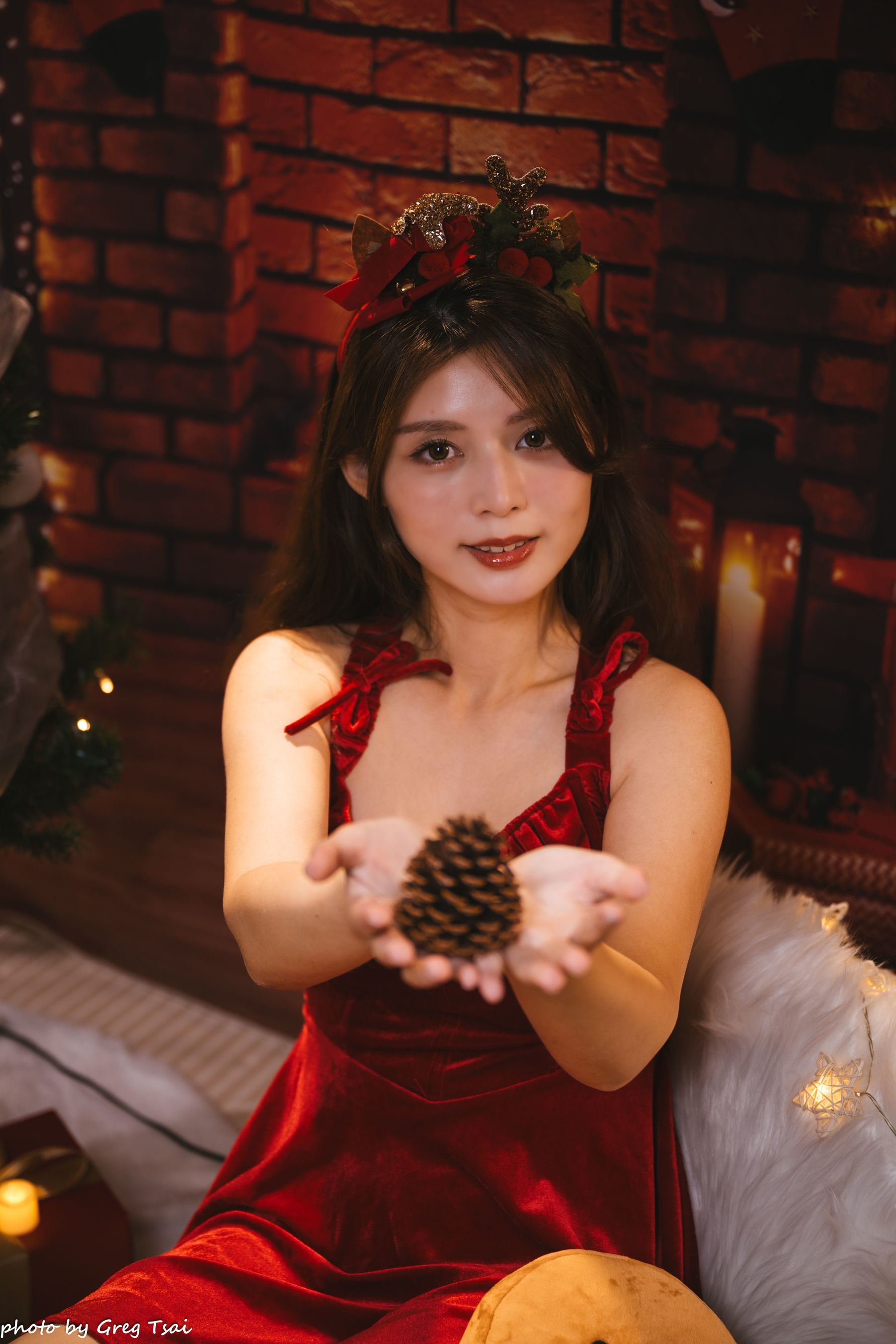 筱筱 - 圣诞肉丝/(93P)