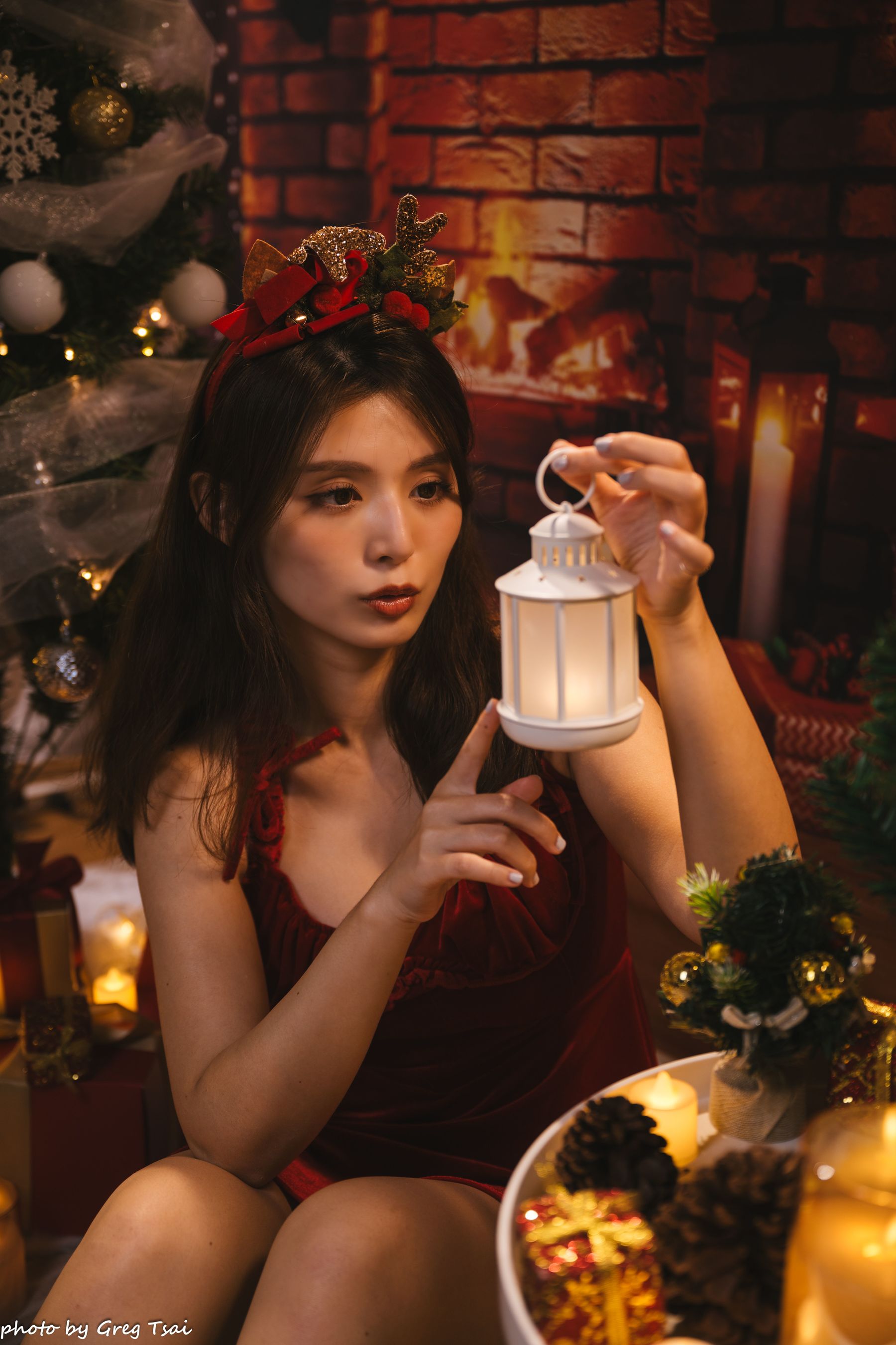 筱筱 - 圣诞肉丝/(93P)