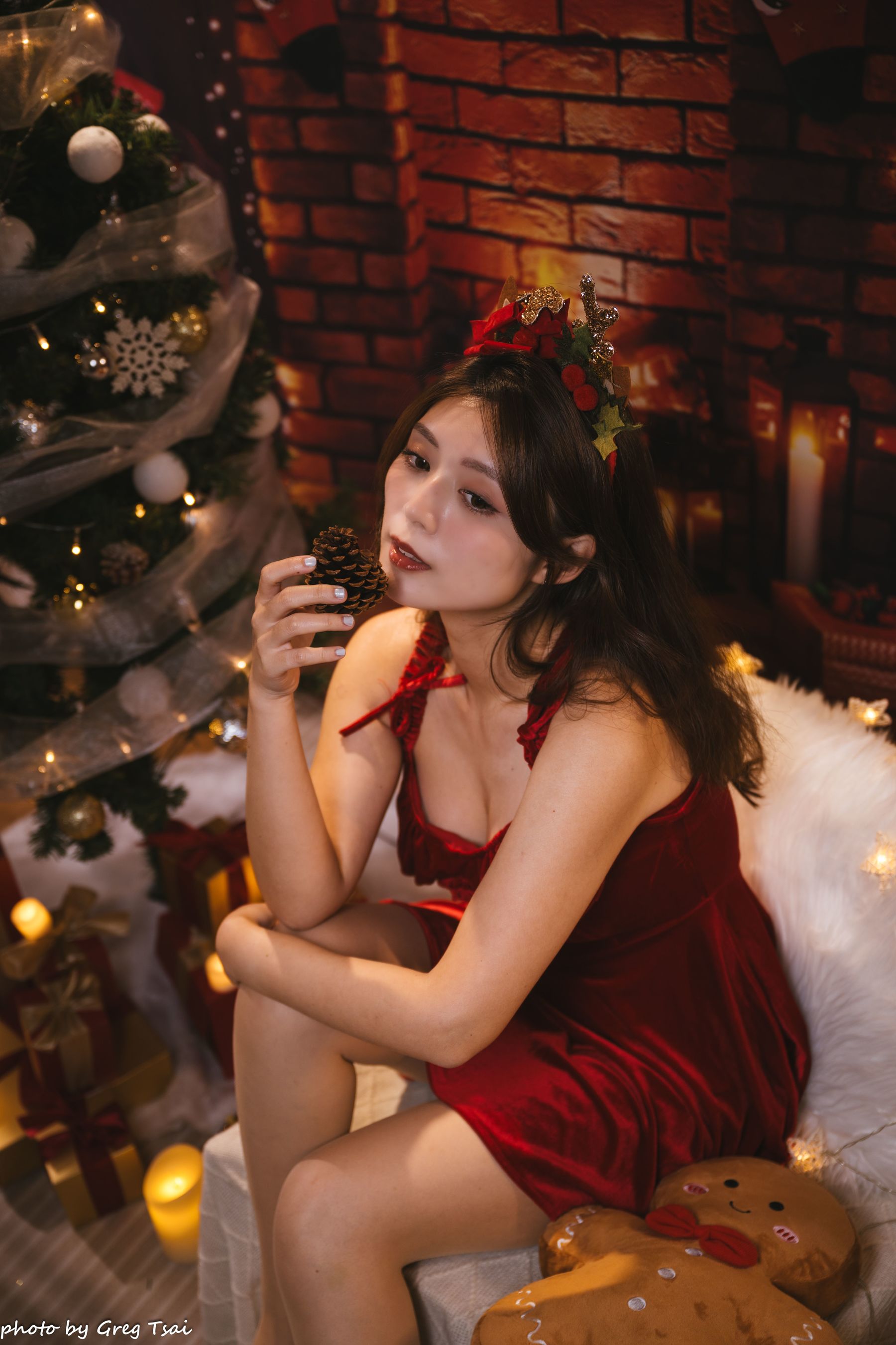 筱筱 - 圣诞肉丝/(93P)