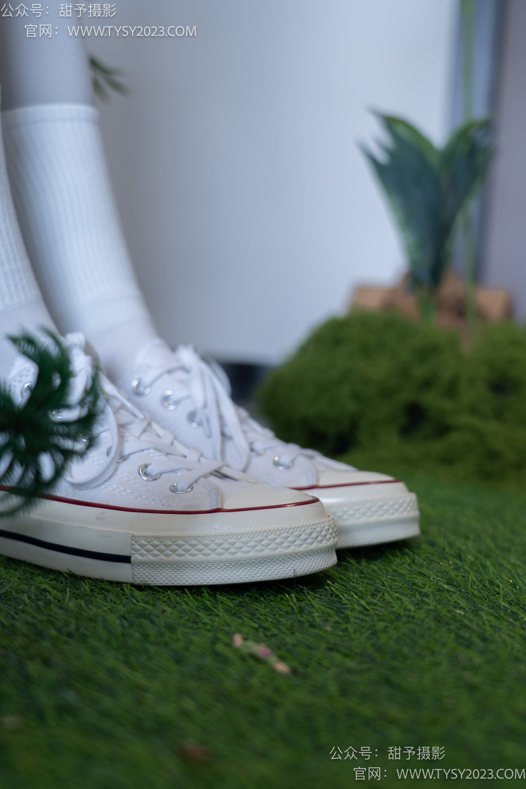 甜予摄影 No.104 璇璇 - 帆布鞋、白棉袜、裸足、小人国剧情/(134P)