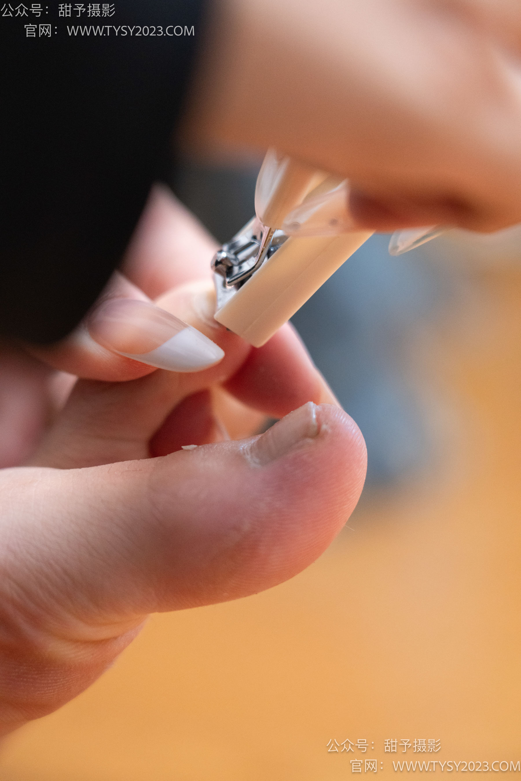 甜予摄影 No.103 小云 - 板鞋、黑棉袜、裸足、剪指甲泡脚剧情/(143P)