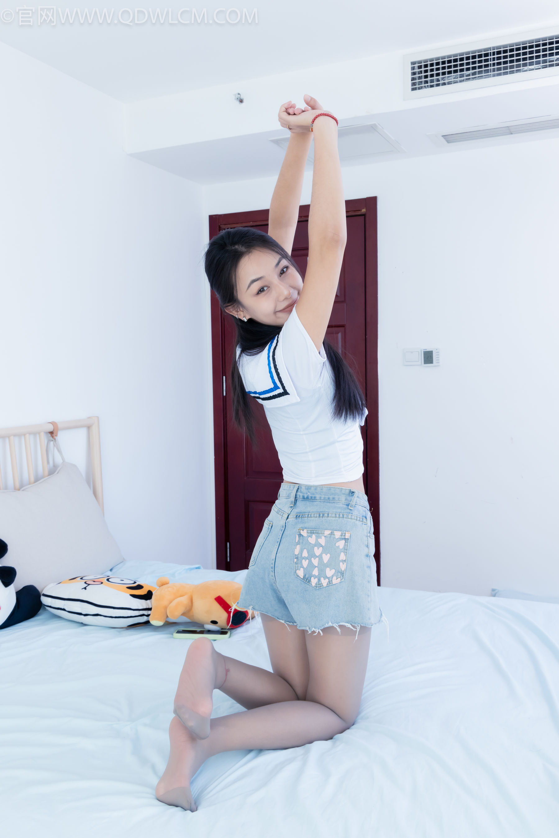 物恋传媒 No.2272 岚岚 -长靴、薄咖丝、薄灰丝/(195P)