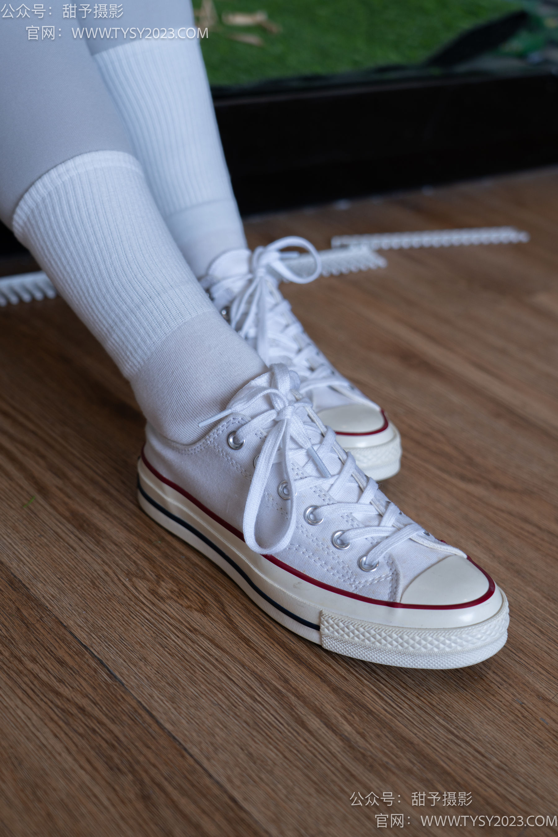 甜予摄影 No.104 璇璇 - 帆布鞋、白棉袜、裸足、小人国剧情/(134P)