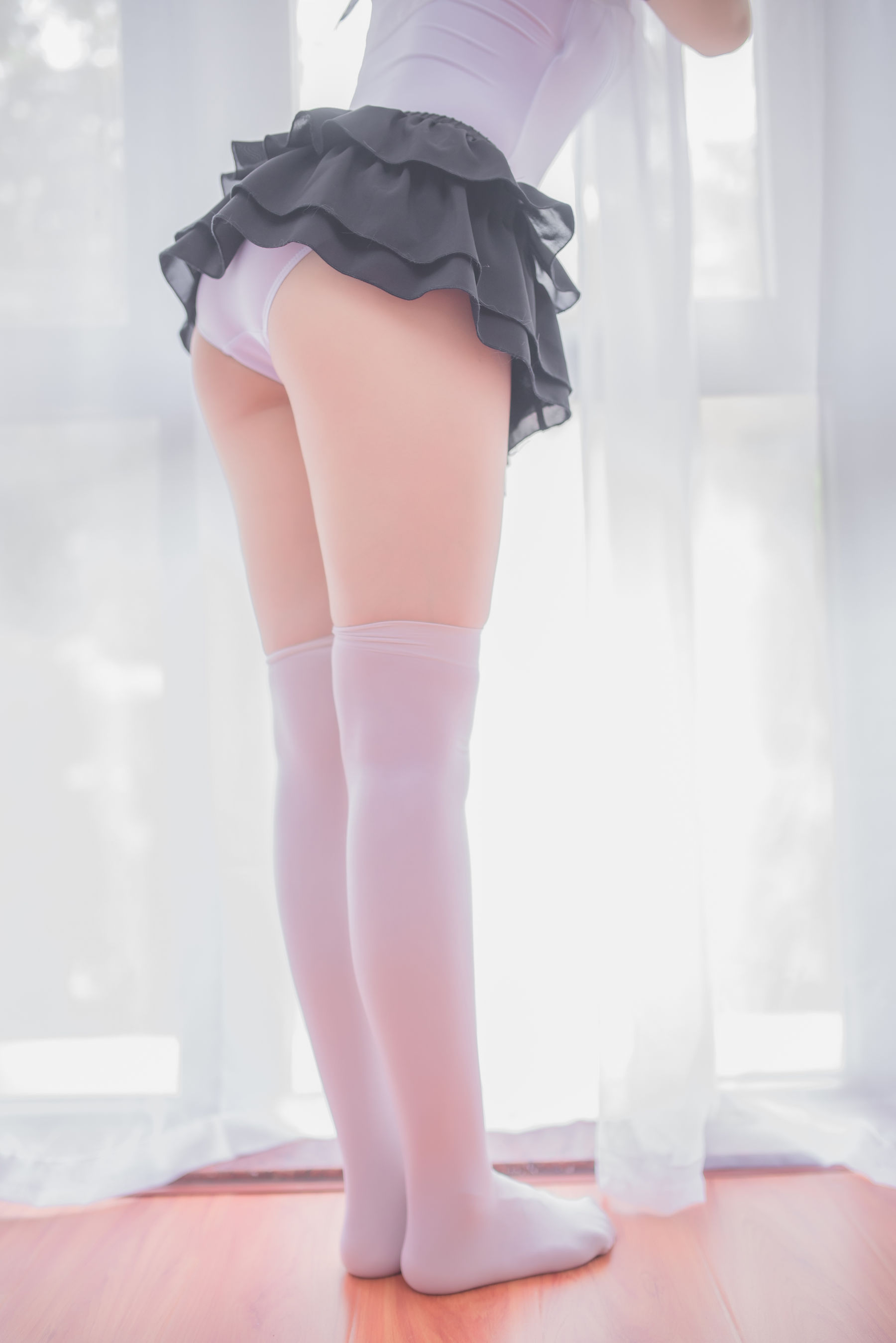 白金Saki写真 - 春日野穹 制服/(17P)