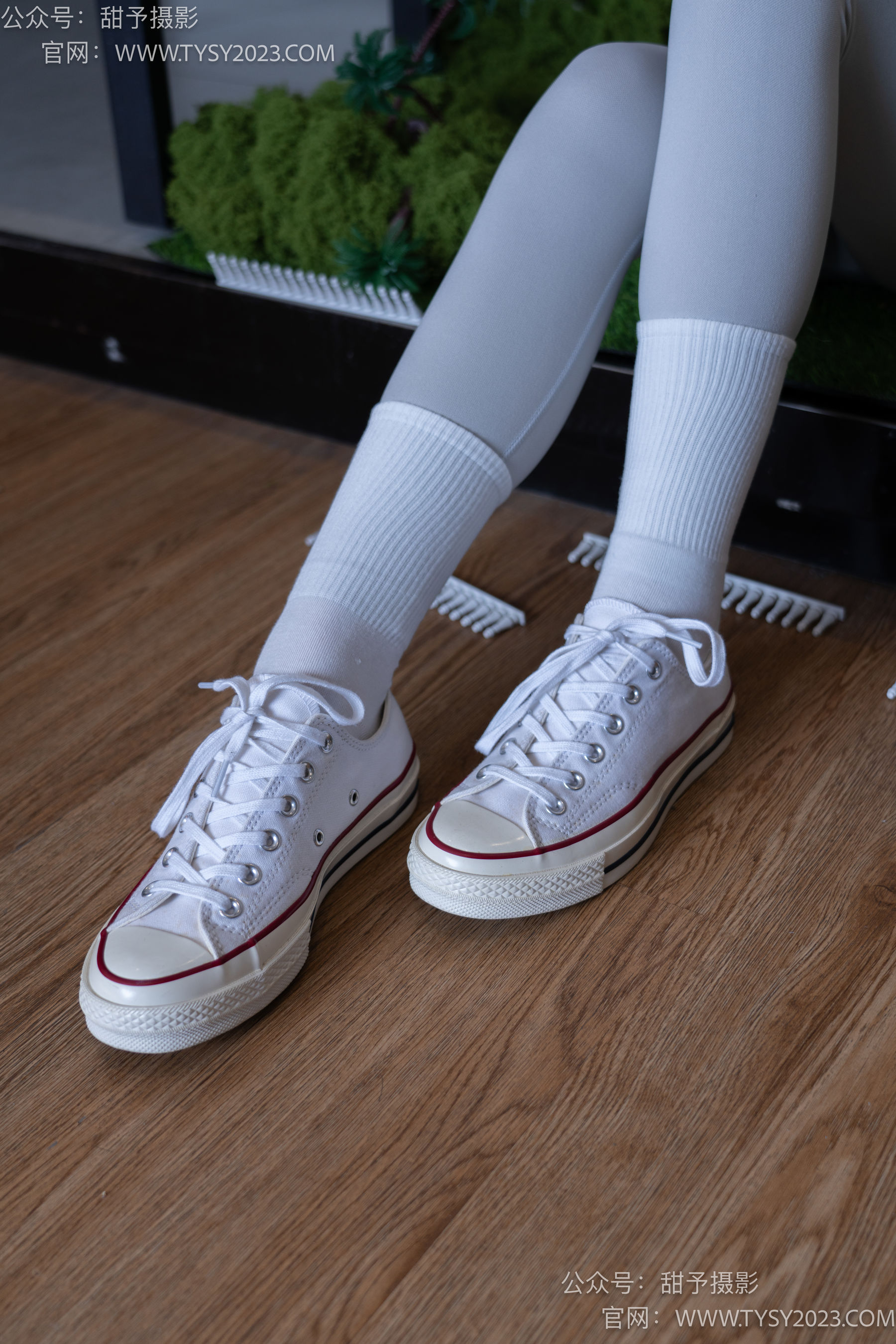 甜予摄影 No.104 璇璇 - 帆布鞋、白棉袜、裸足、小人国剧情/(134P)