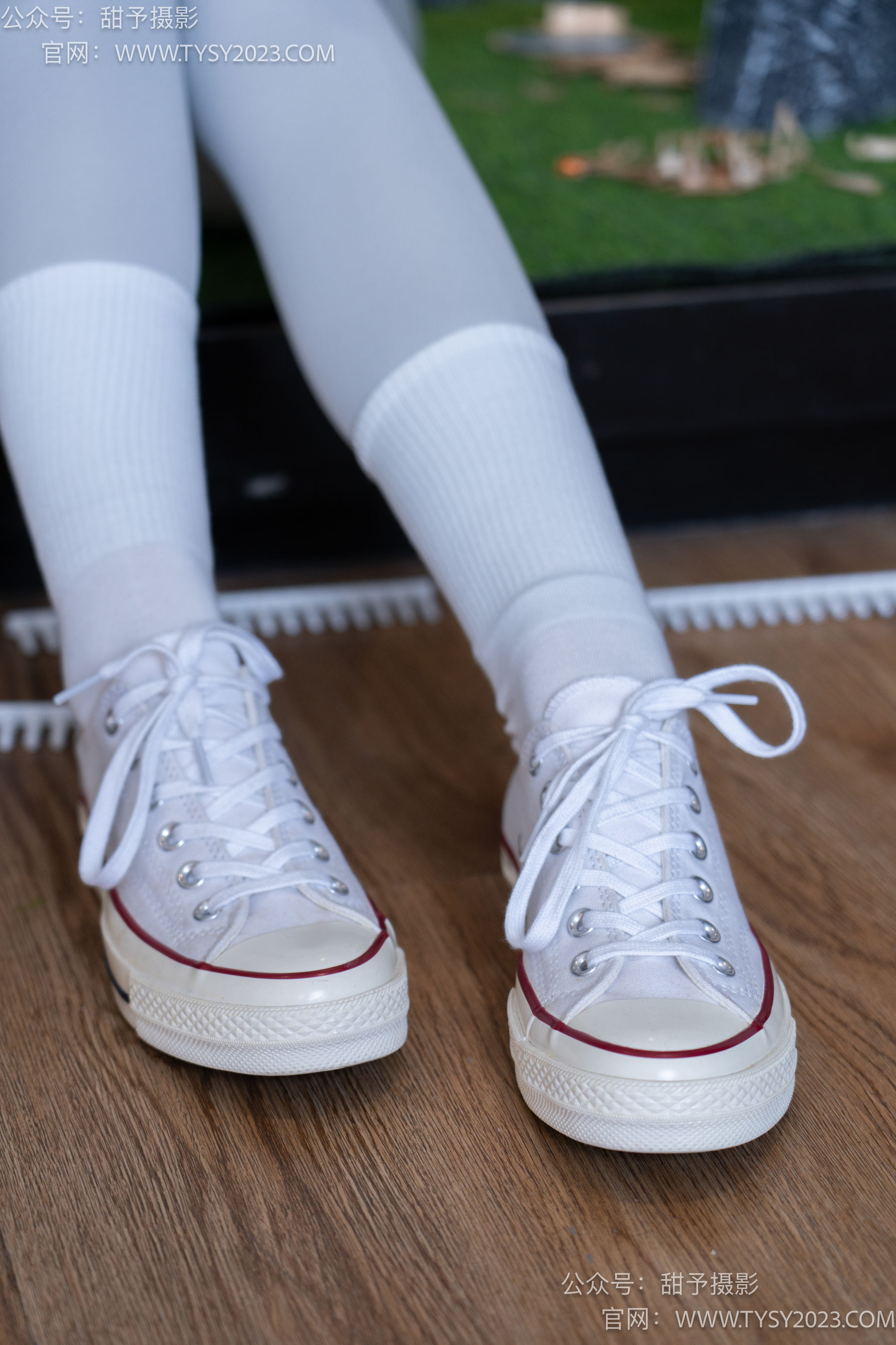 甜予摄影 No.104 璇璇 - 帆布鞋、白棉袜、裸足、小人国剧情/(134P)