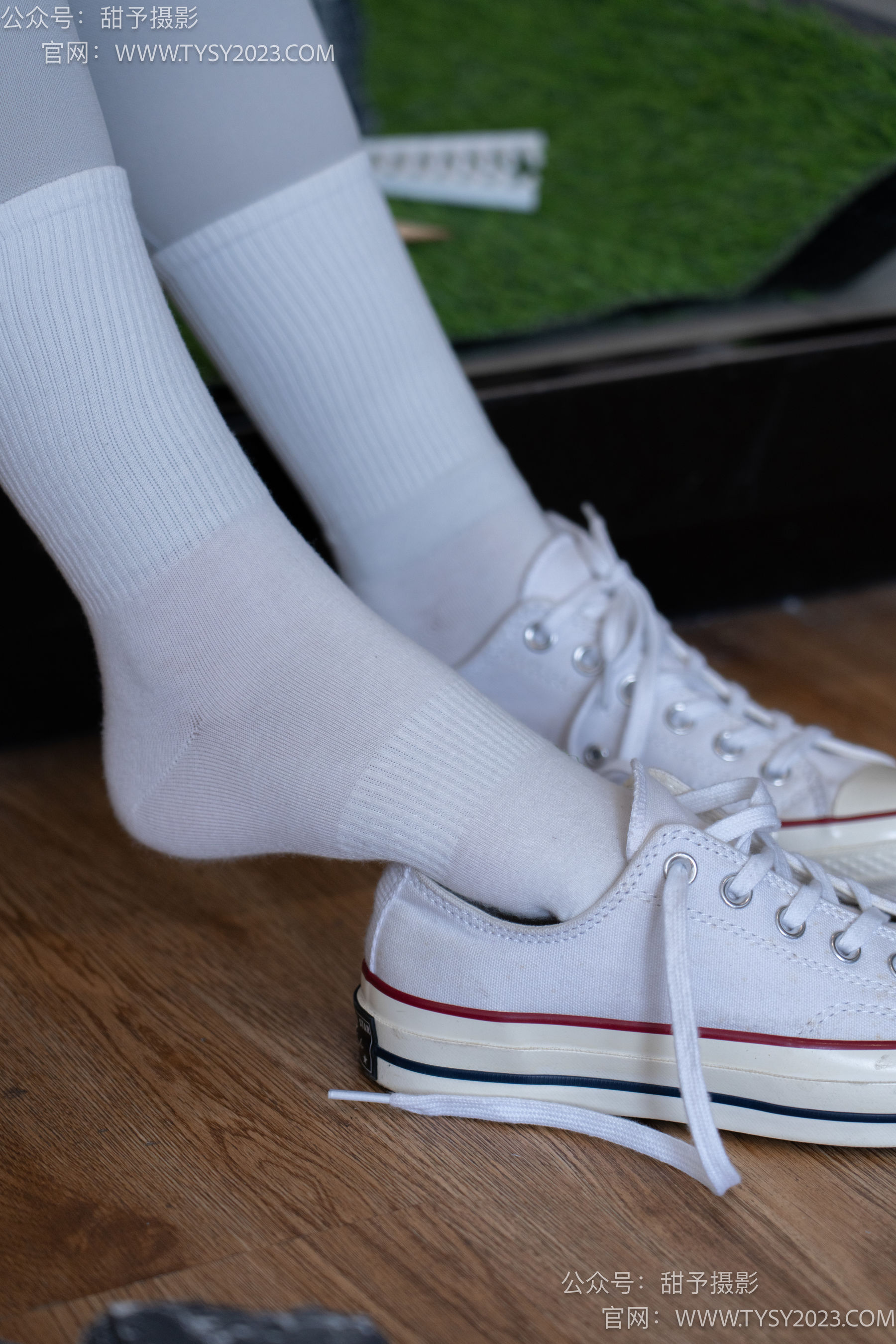 甜予摄影 No.104 璇璇 - 帆布鞋、白棉袜、裸足、小人国剧情/(134P)