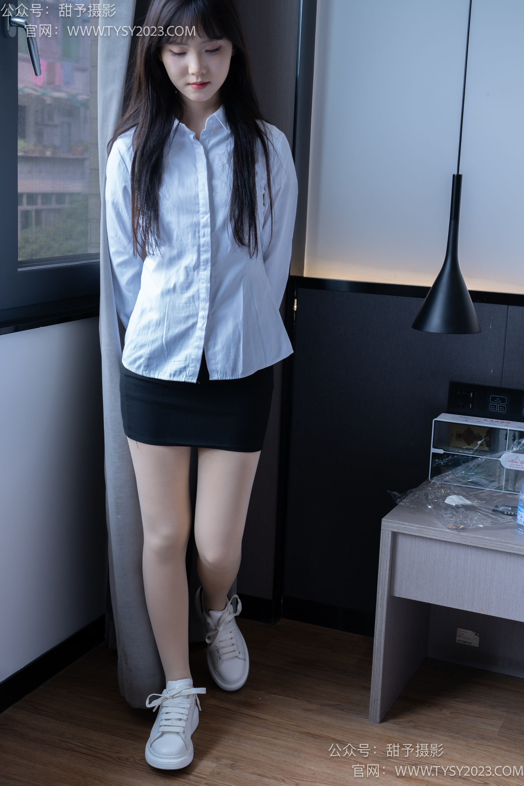甜予摄影 No.101 璇璇 - OL制服、板鞋、高跟鞋、厚肉丝/(136P)