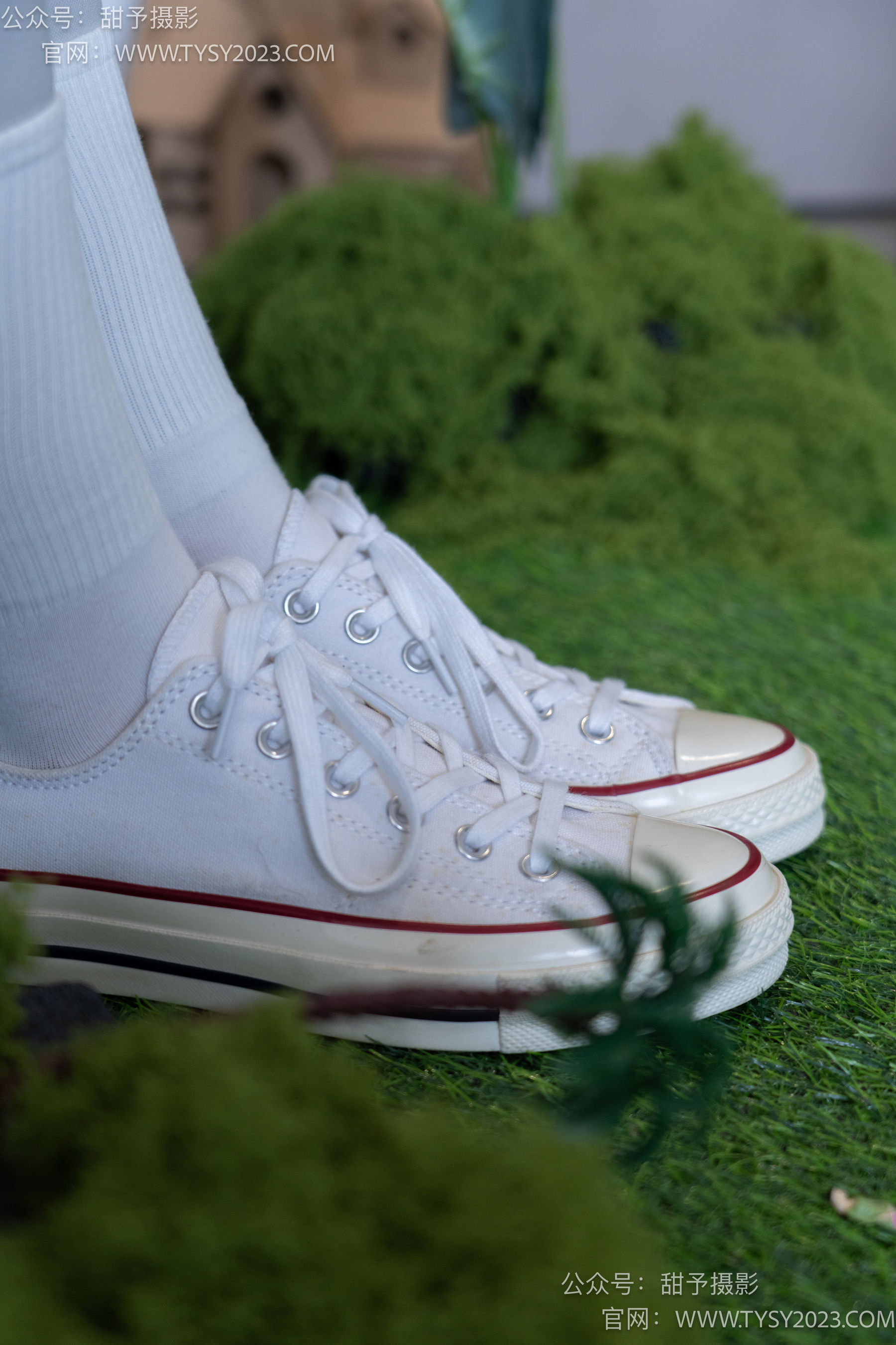 甜予摄影 No.104 璇璇 - 帆布鞋、白棉袜、裸足、小人国剧情/(134P)