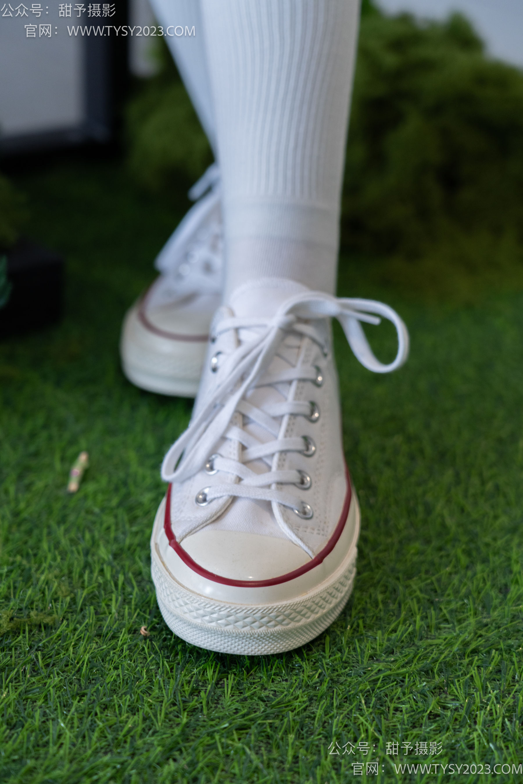 甜予摄影 No.104 璇璇 - 帆布鞋、白棉袜、裸足、小人国剧情/(134P)