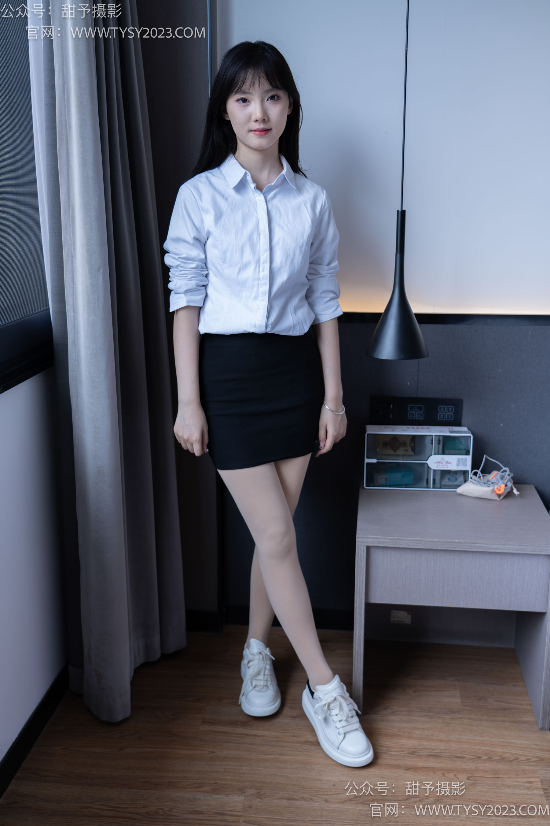 甜予摄影 No.101 璇璇 - OL制服、板鞋、高跟鞋、厚肉丝/(136P)