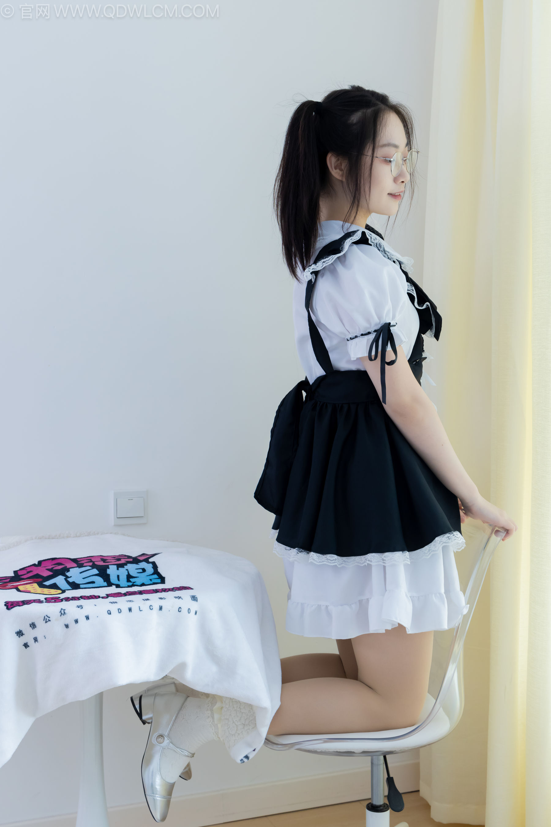 物恋传媒 No.2239 小新 -低跟鞋、白棉袜、厚肉丝、女仆装/(160P)