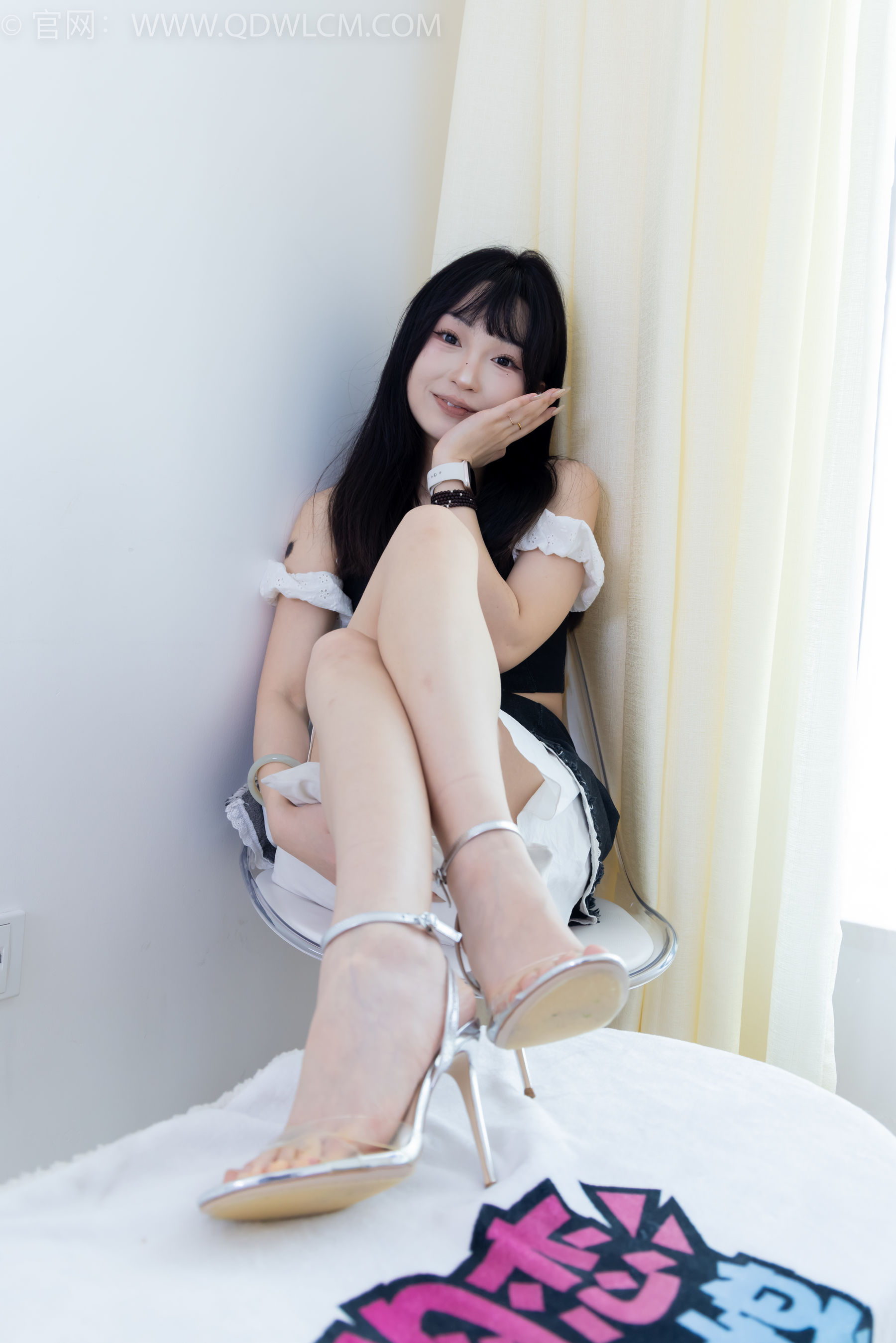 物恋传媒 No.2248 嘟嘟 -高跟凉鞋、薄黑丝、裸足/(160P)