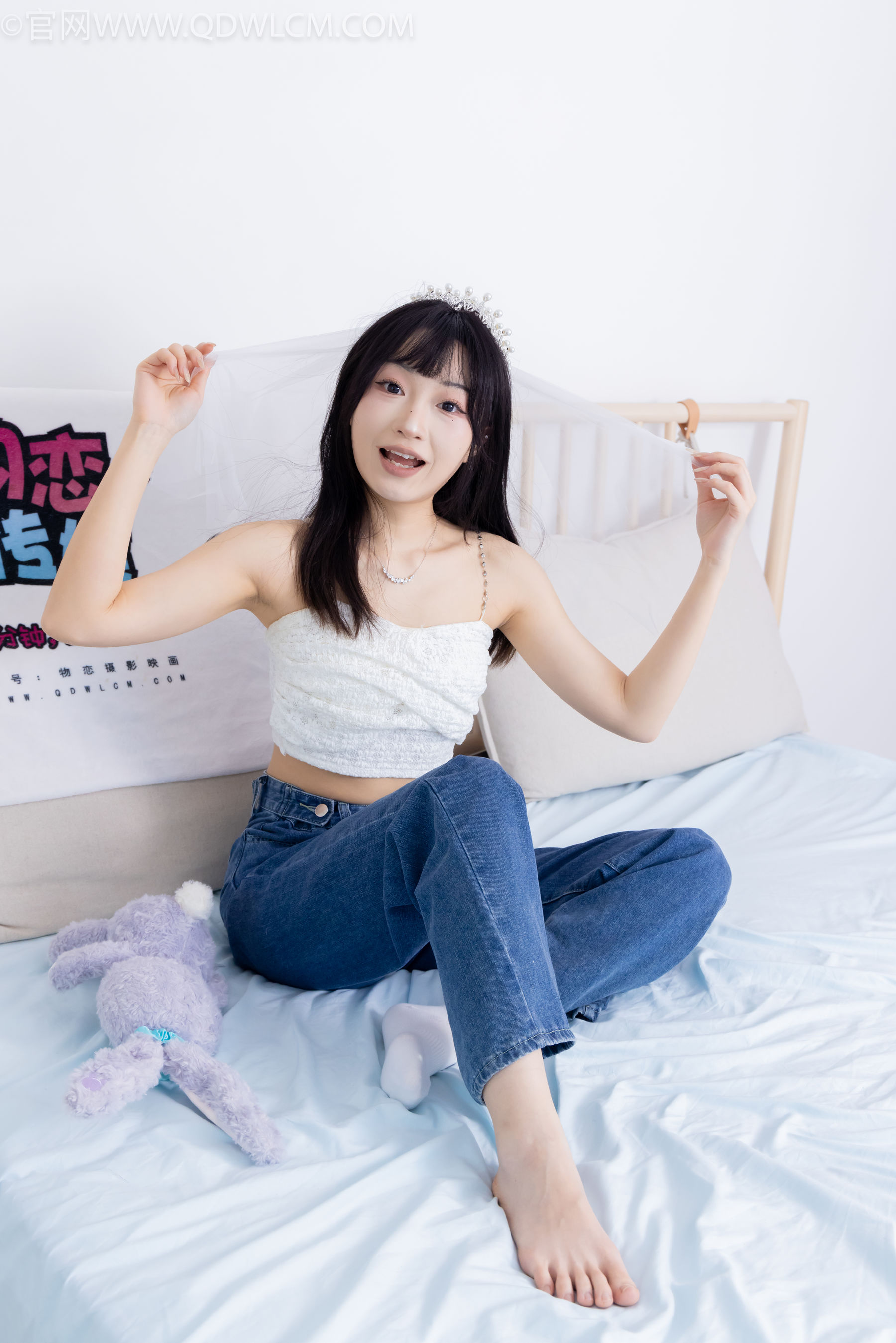 物恋传媒 No.2258 嘟嘟 -板鞋、白棉袜、裸足/(161P)