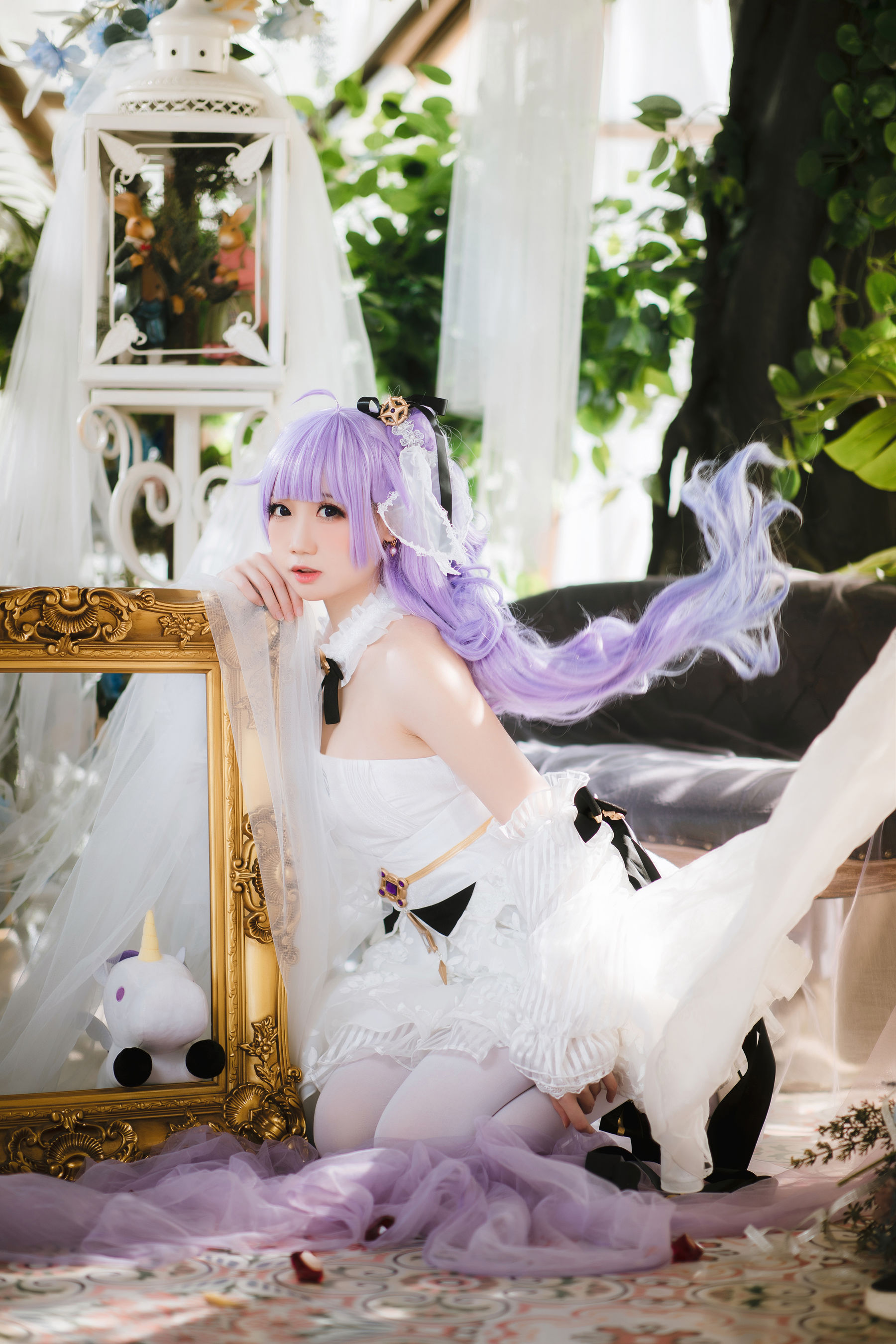 焖焖碳 - 婚纱独角兽/(25P)