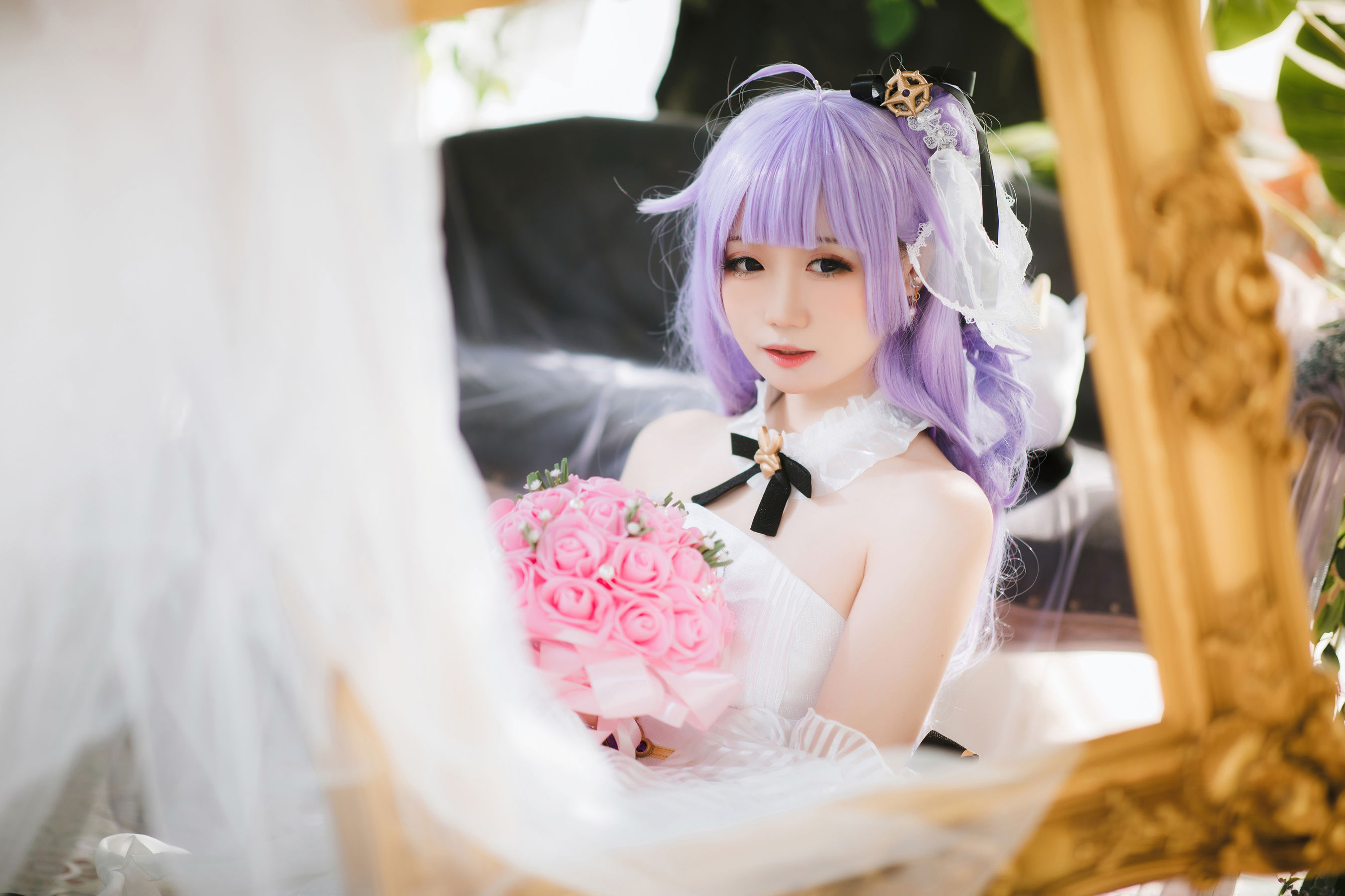 焖焖碳 - 婚纱独角兽/(25P)