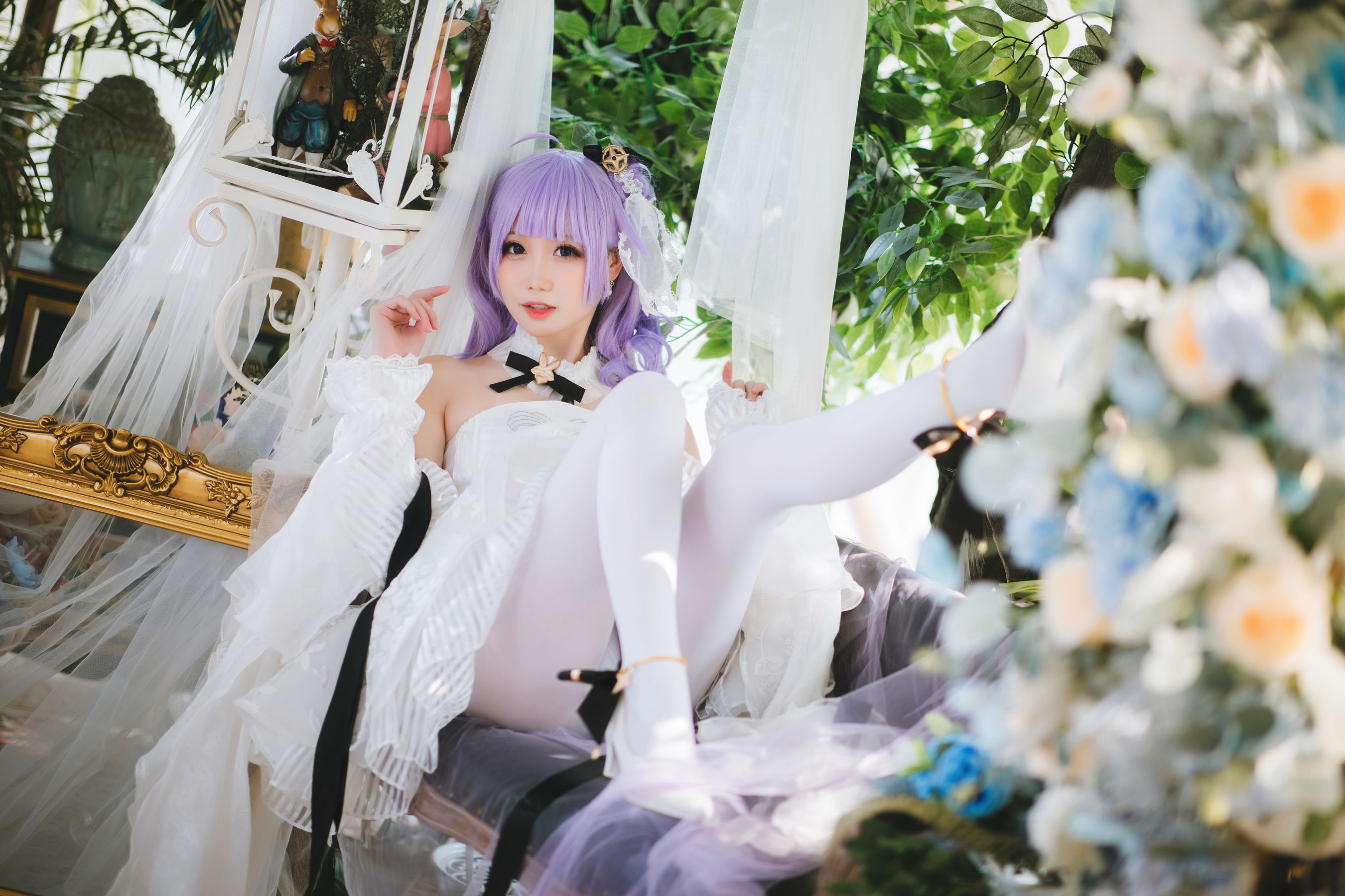 焖焖碳 - 婚纱独角兽/(25P)