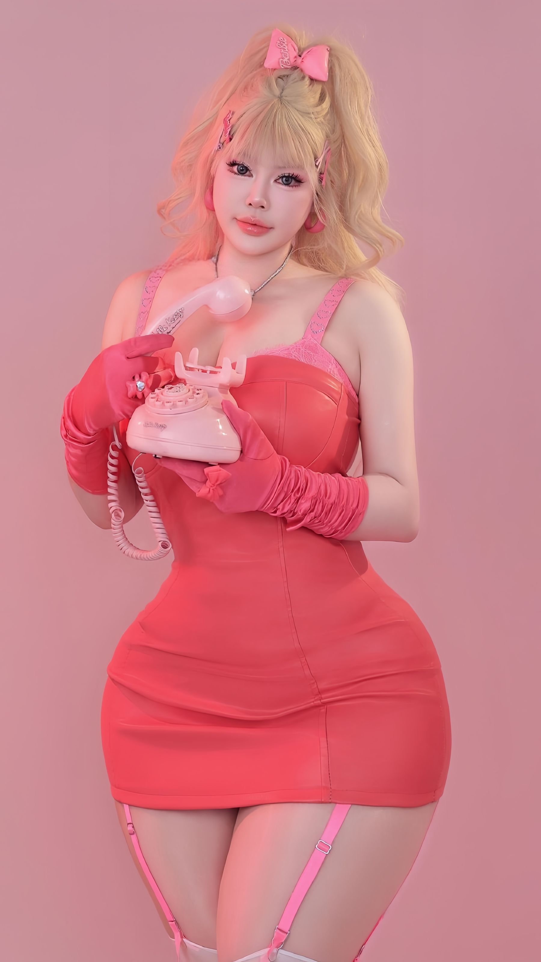 爆爆猪炸 - 粉红御姐/(20P)