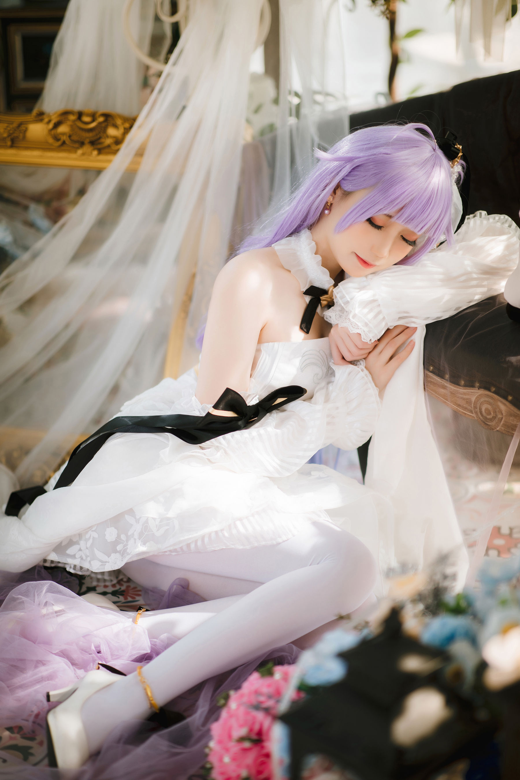 焖焖碳 - 婚纱独角兽/(25P)