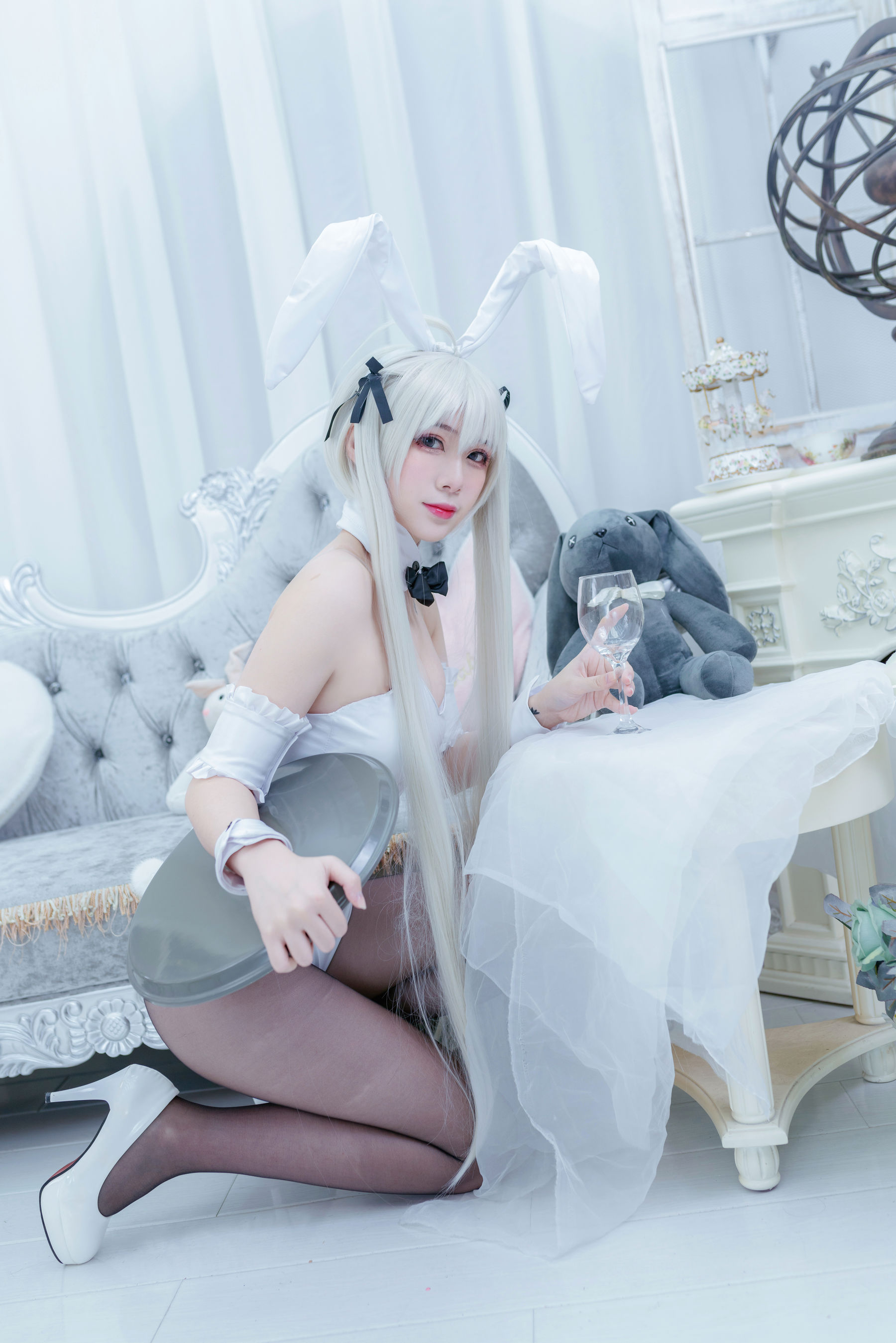 次元少女羊大真人 - 穹妹兔女郎/(13P)