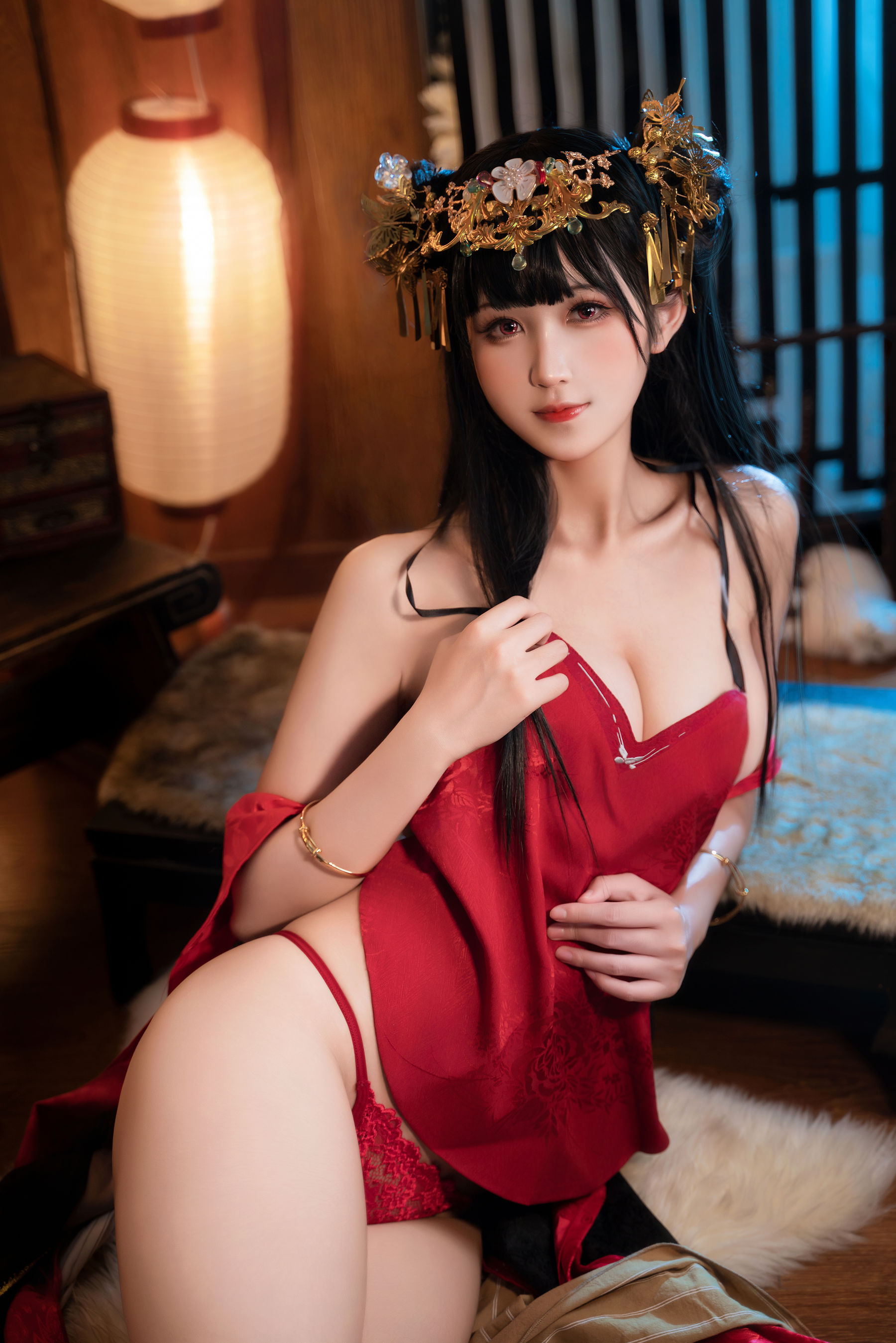 微博妹子三度_69 - 2025新年自拍套装/(20P)