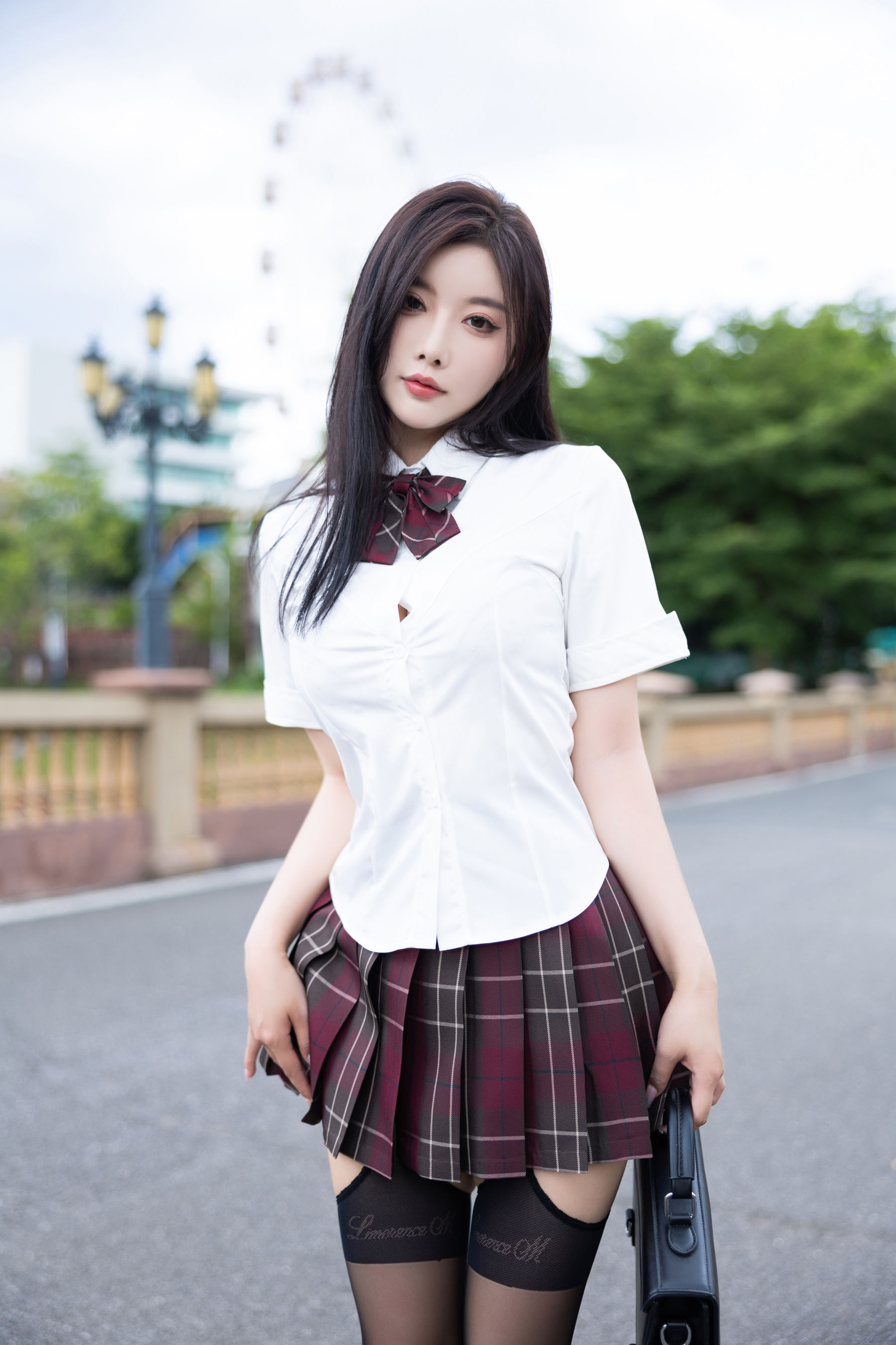 杨晨晨 - 性感JK制服/(125P)