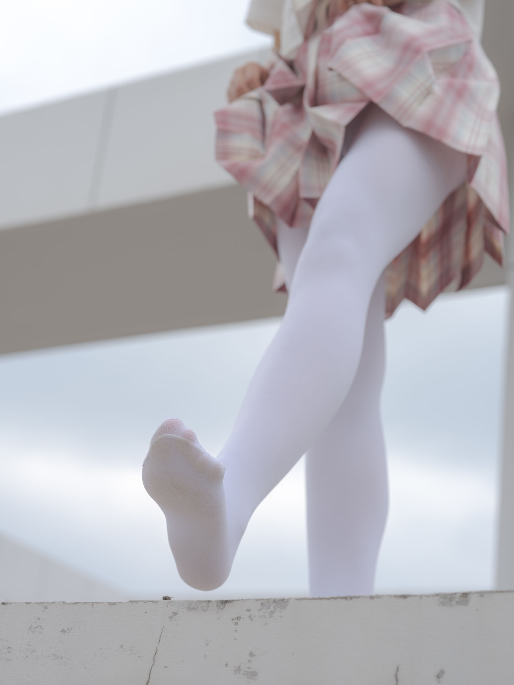 森萝财团写真 - 小圆 试拍 JKJK格子裙 80D/(64P)