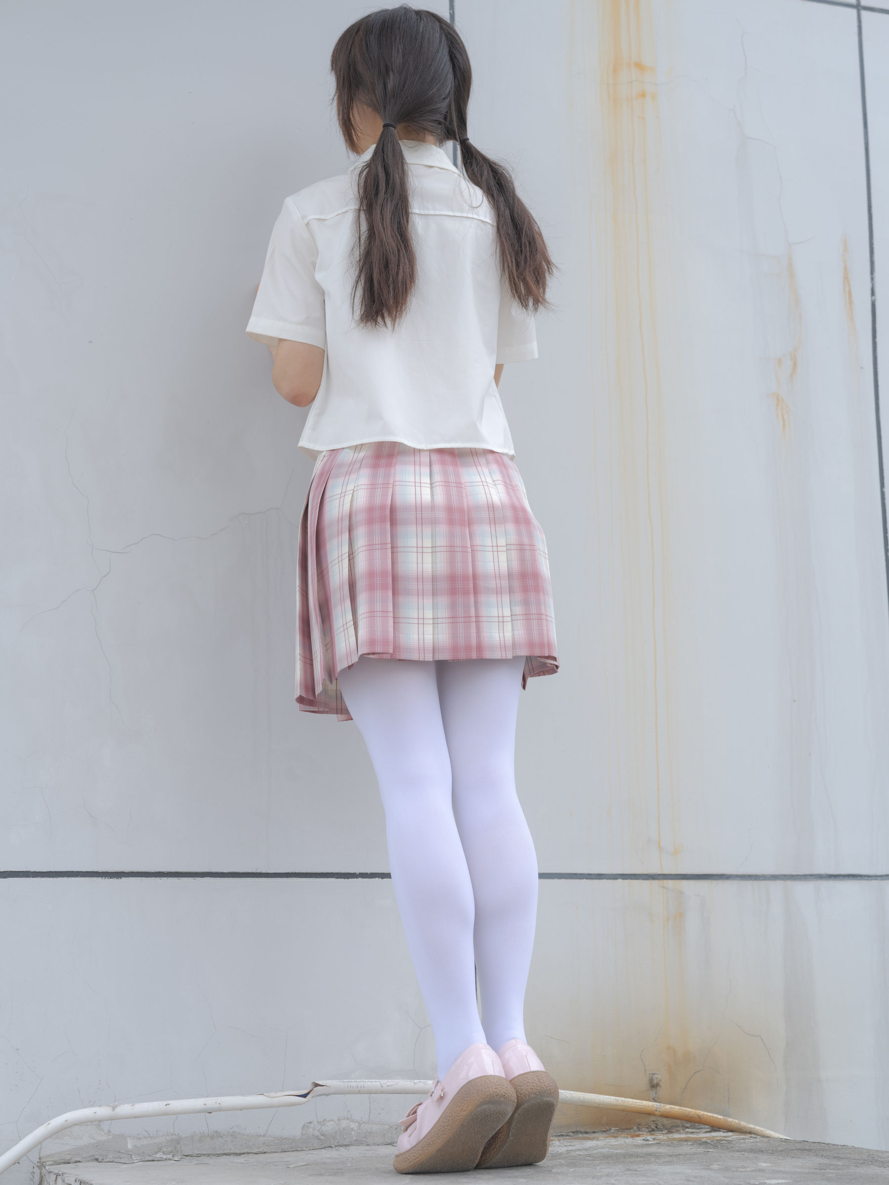 森萝财团写真 - 小圆 试拍 JKJK格子裙 80D/(64P)