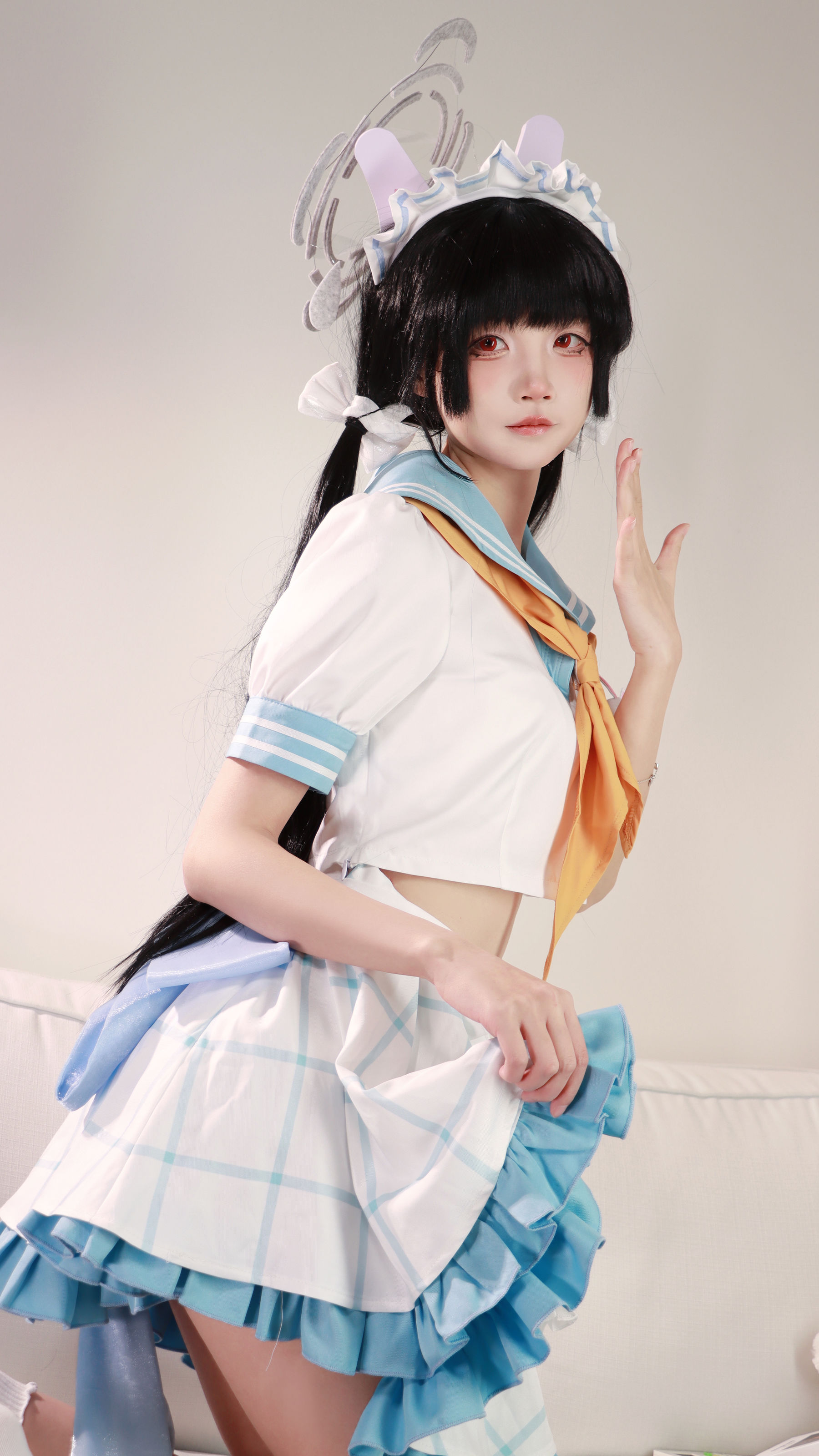 清纯少女 五更百鬼 - JK女仆/(15P)