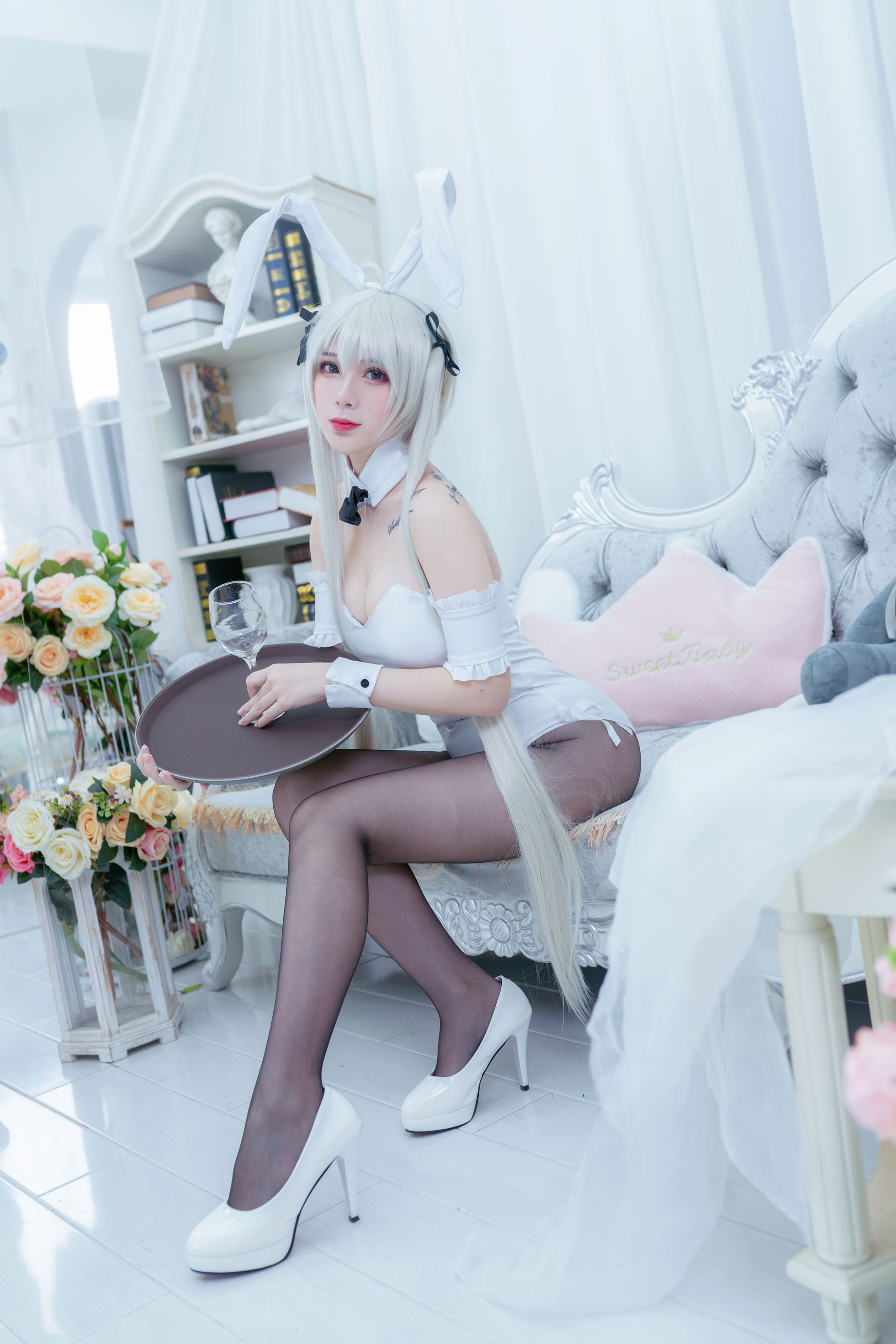 次元少女羊大真人 - 穹妹兔女郎/(13P)