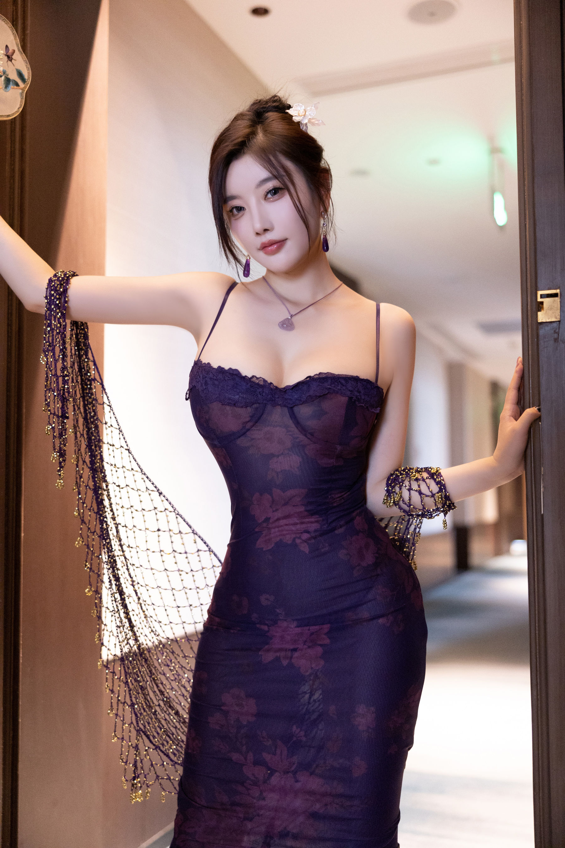 杨晨晨 - 性感连衣裙/(100P)