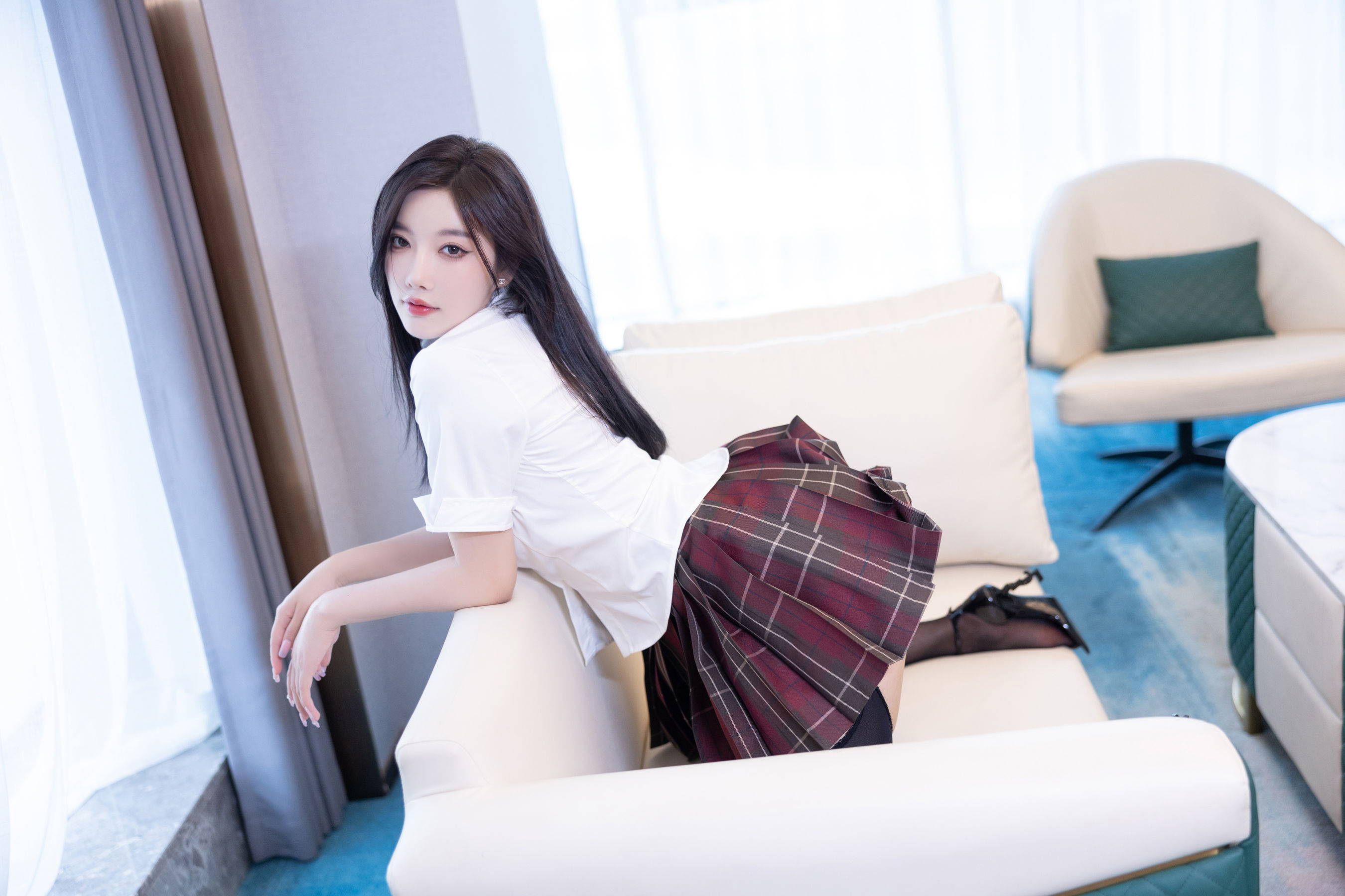 杨晨晨 - 性感JK制服/(125P)