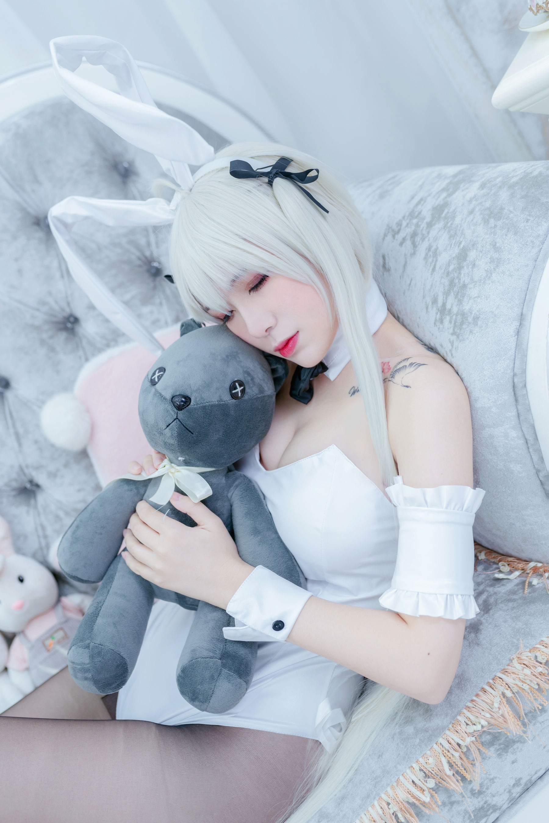 次元少女羊大真人 - 穹妹兔女郎/(13P)