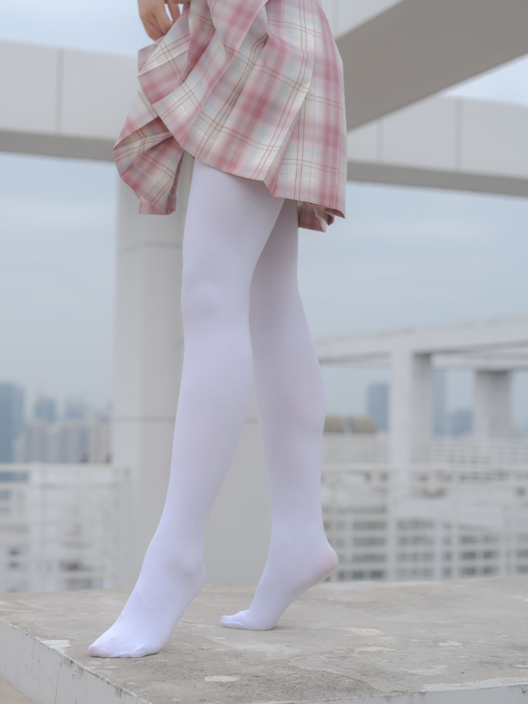 森萝财团写真 - 小圆 试拍 JKJK格子裙 80D/(64P)