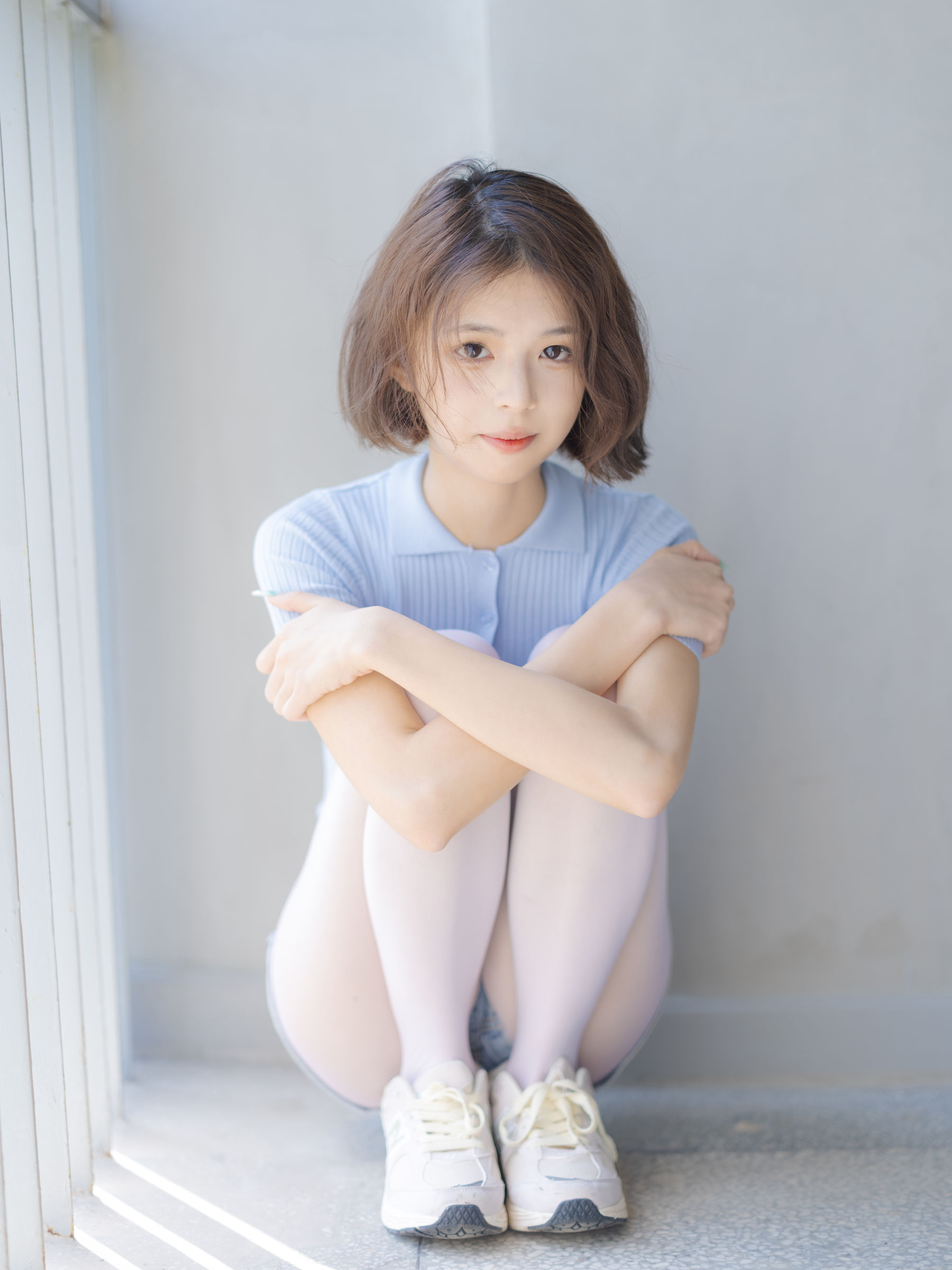 森萝财团写真 - 媛媛 试拍 15D超薄白丝/(59P)