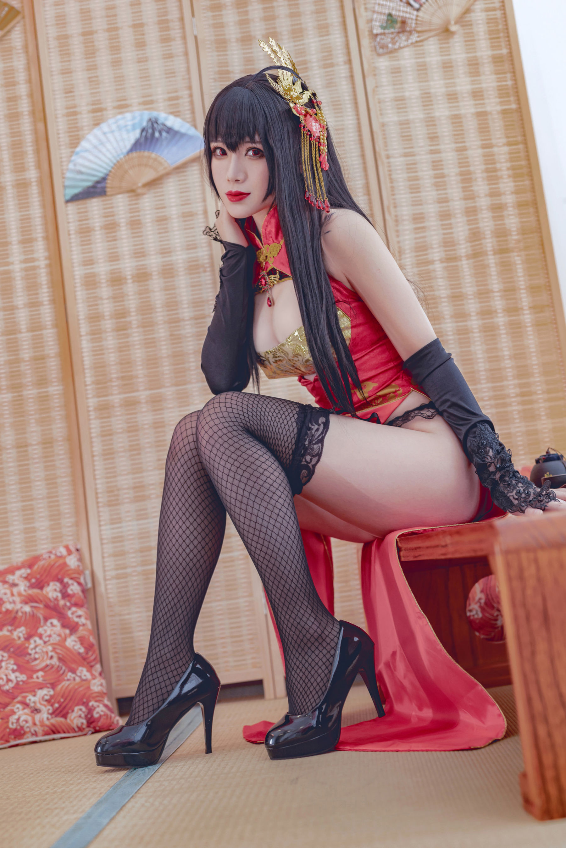 次元少女羊大真人 - 大凤凤鸣春晓/(23P)