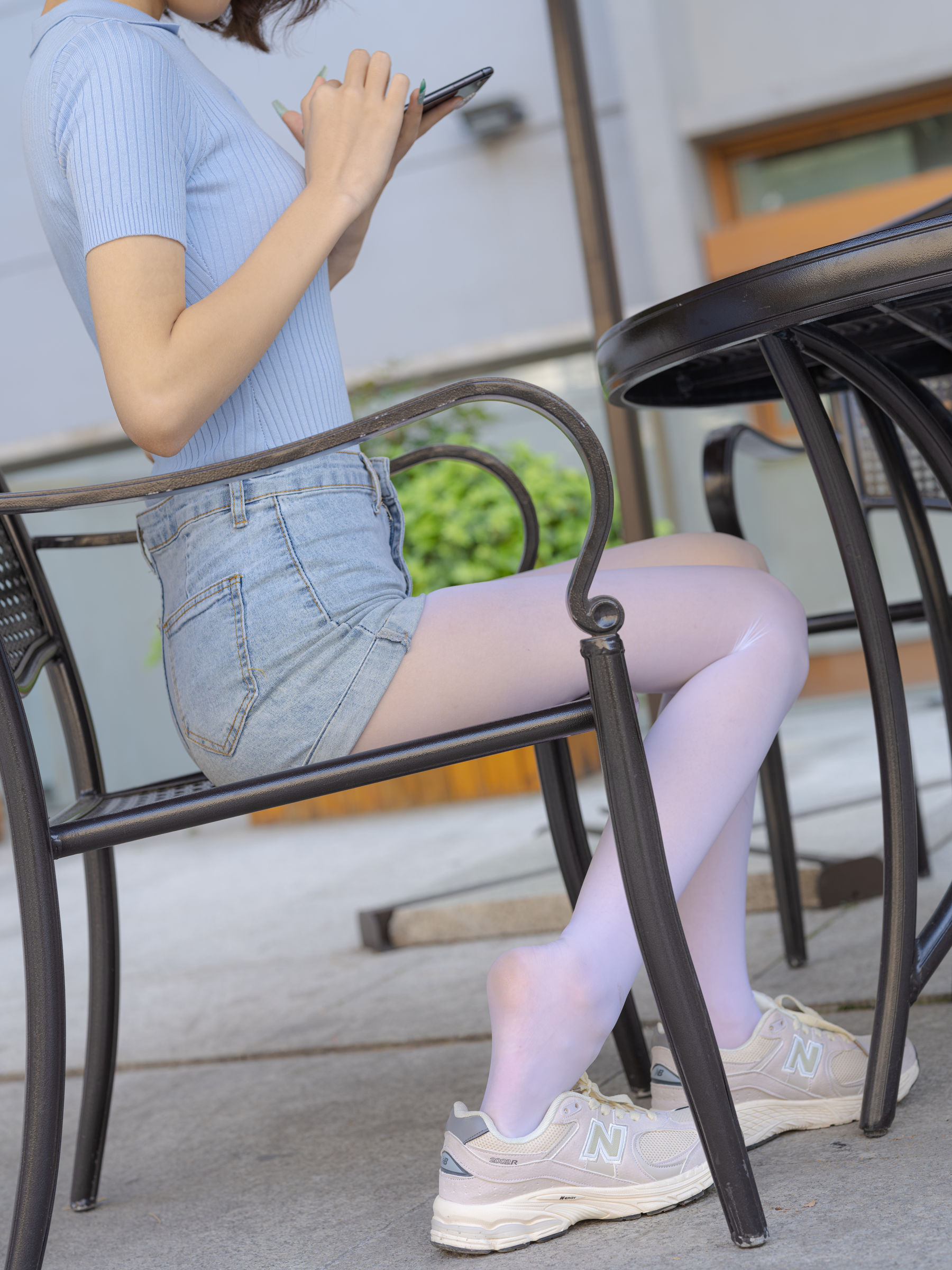 森萝财团写真 - 媛媛 试拍 15D超薄白丝/(59P)