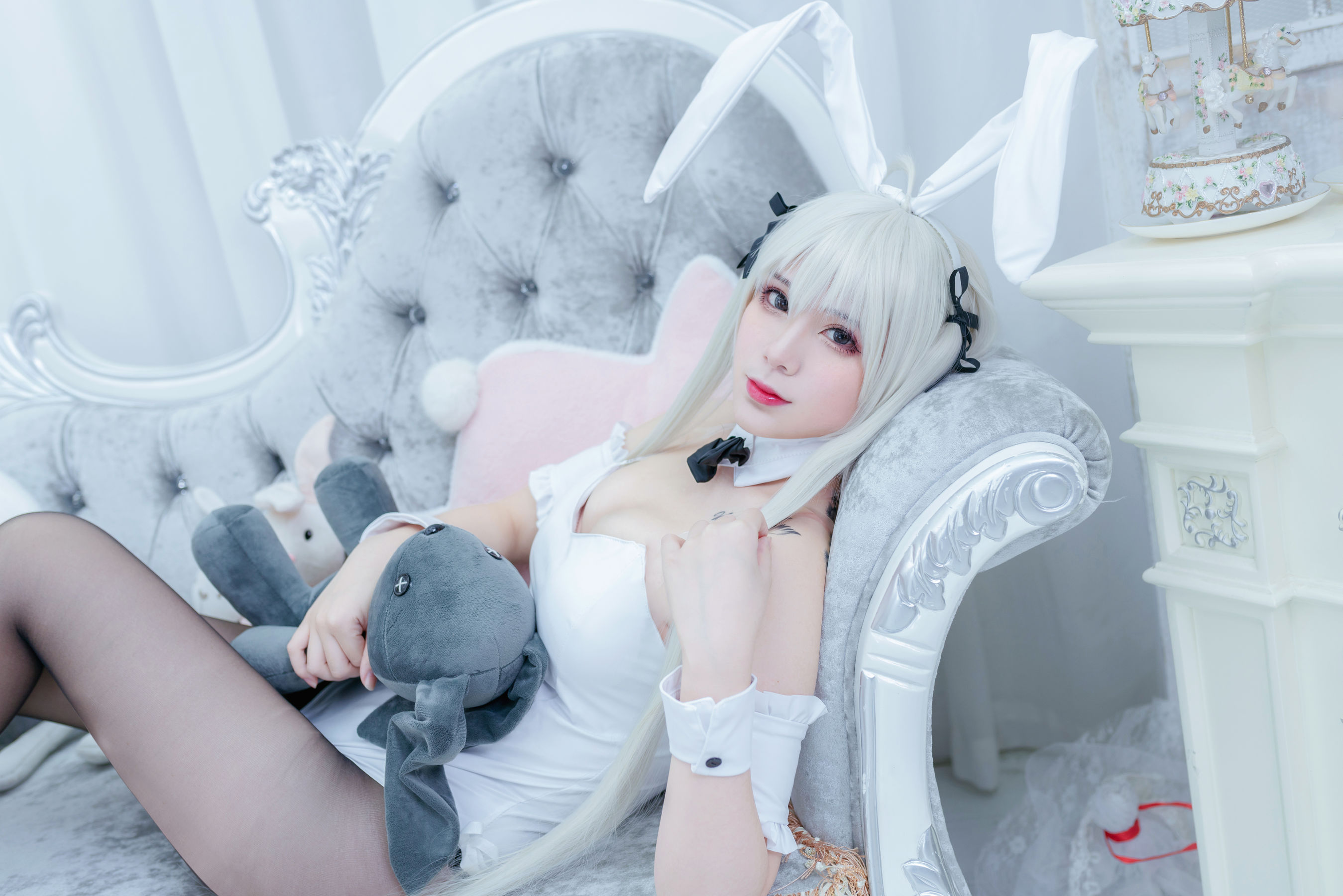 次元少女羊大真人 - 穹妹兔女郎/(13P)