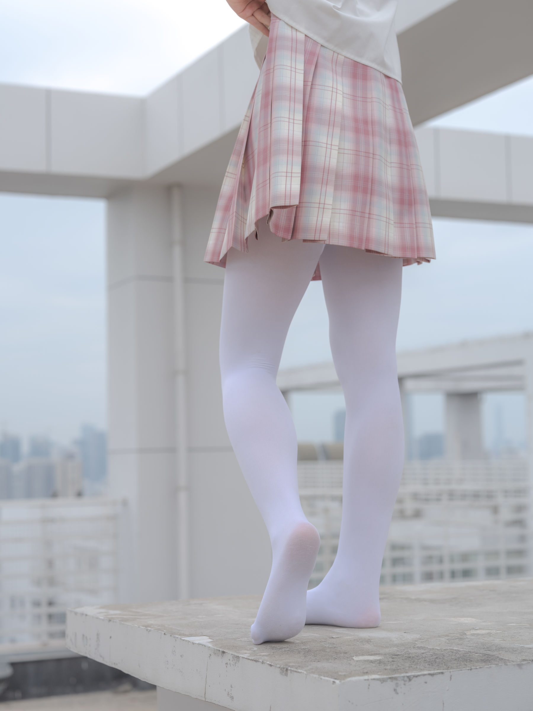 森萝财团写真 - 小圆 试拍 JKJK格子裙 80D/(64P)