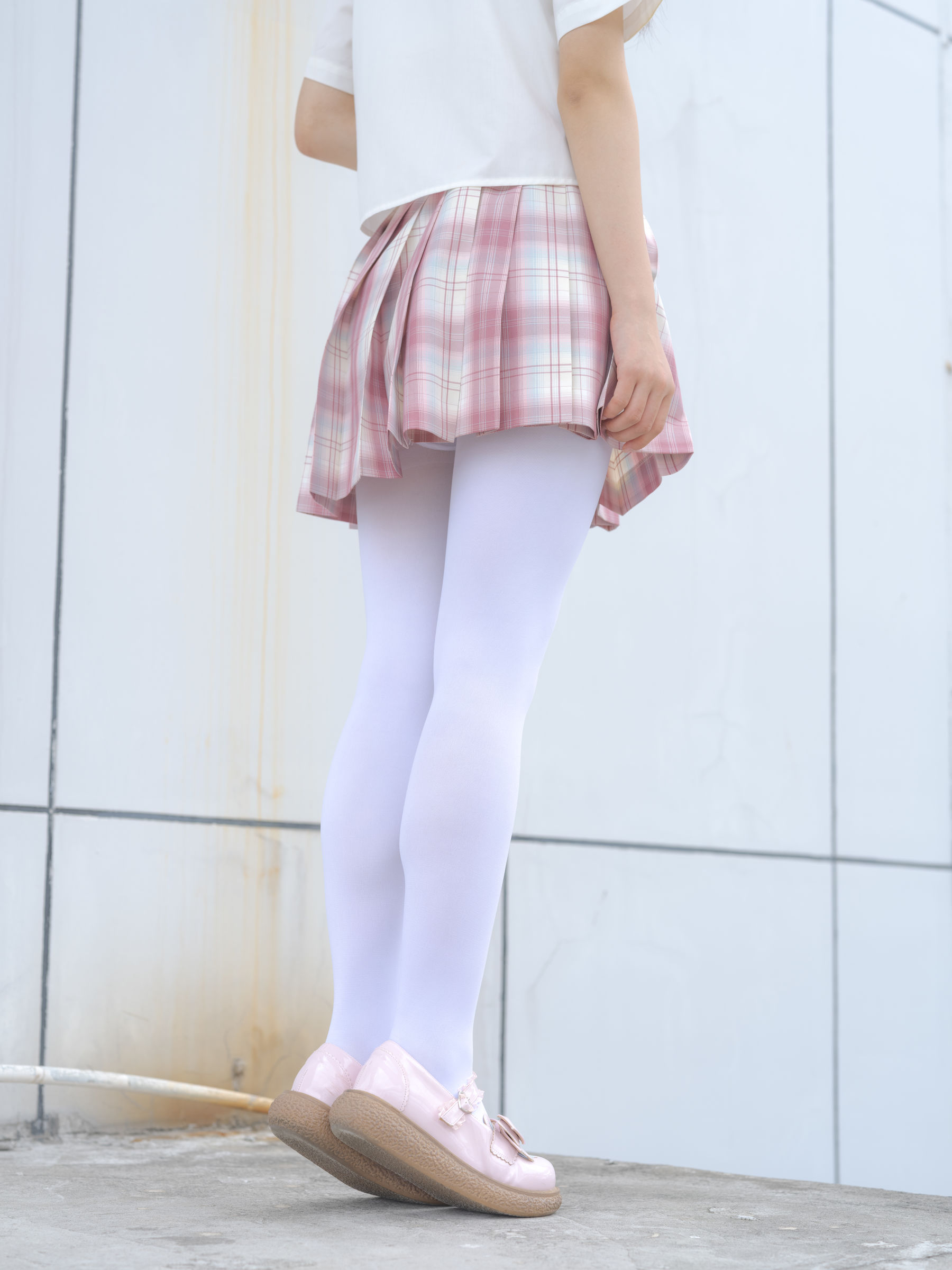 森萝财团写真 - 小圆 试拍 JKJK格子裙 80D/(64P)