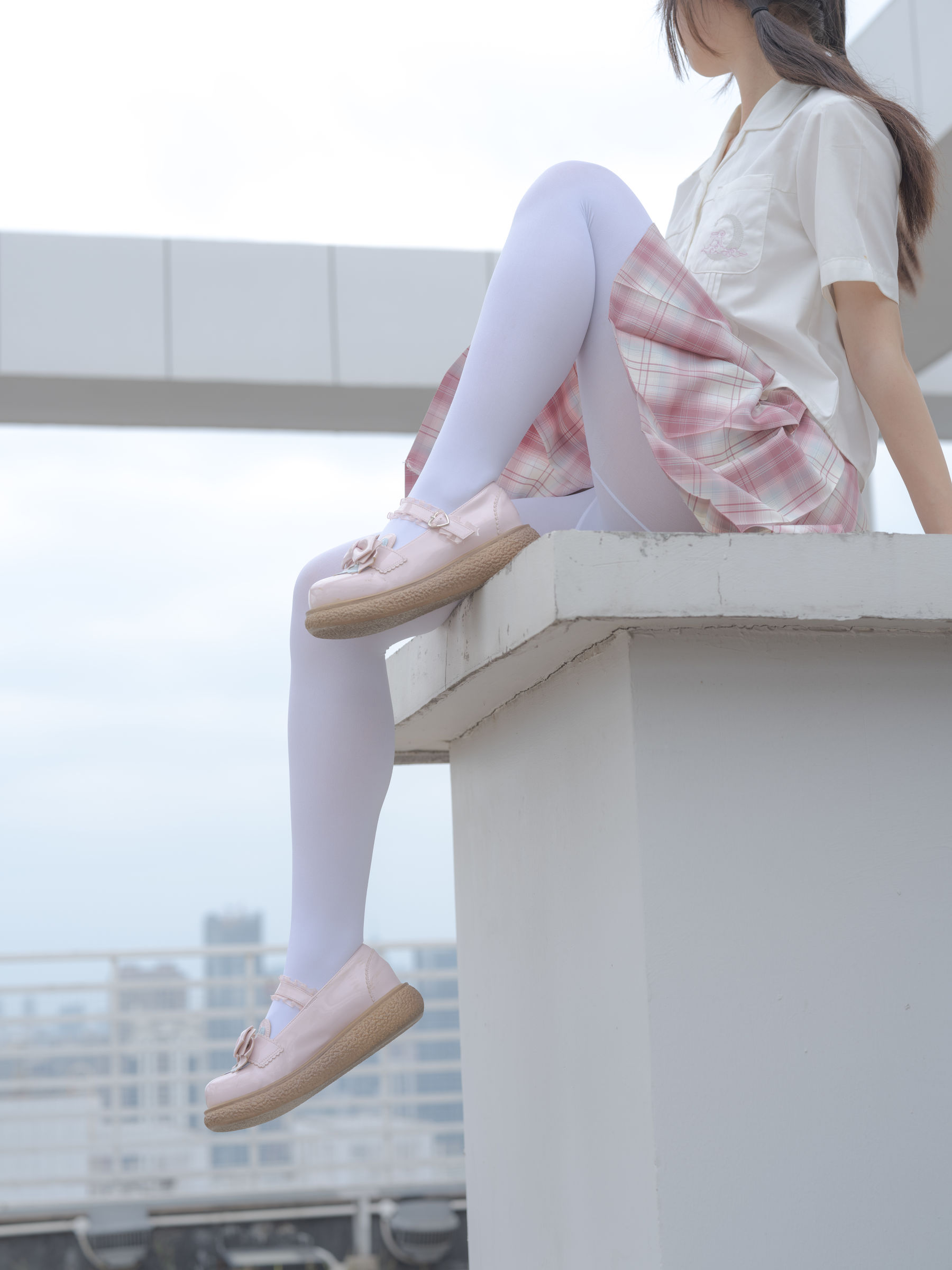 森萝财团写真 - 小圆 试拍 JKJK格子裙 80D/(64P)