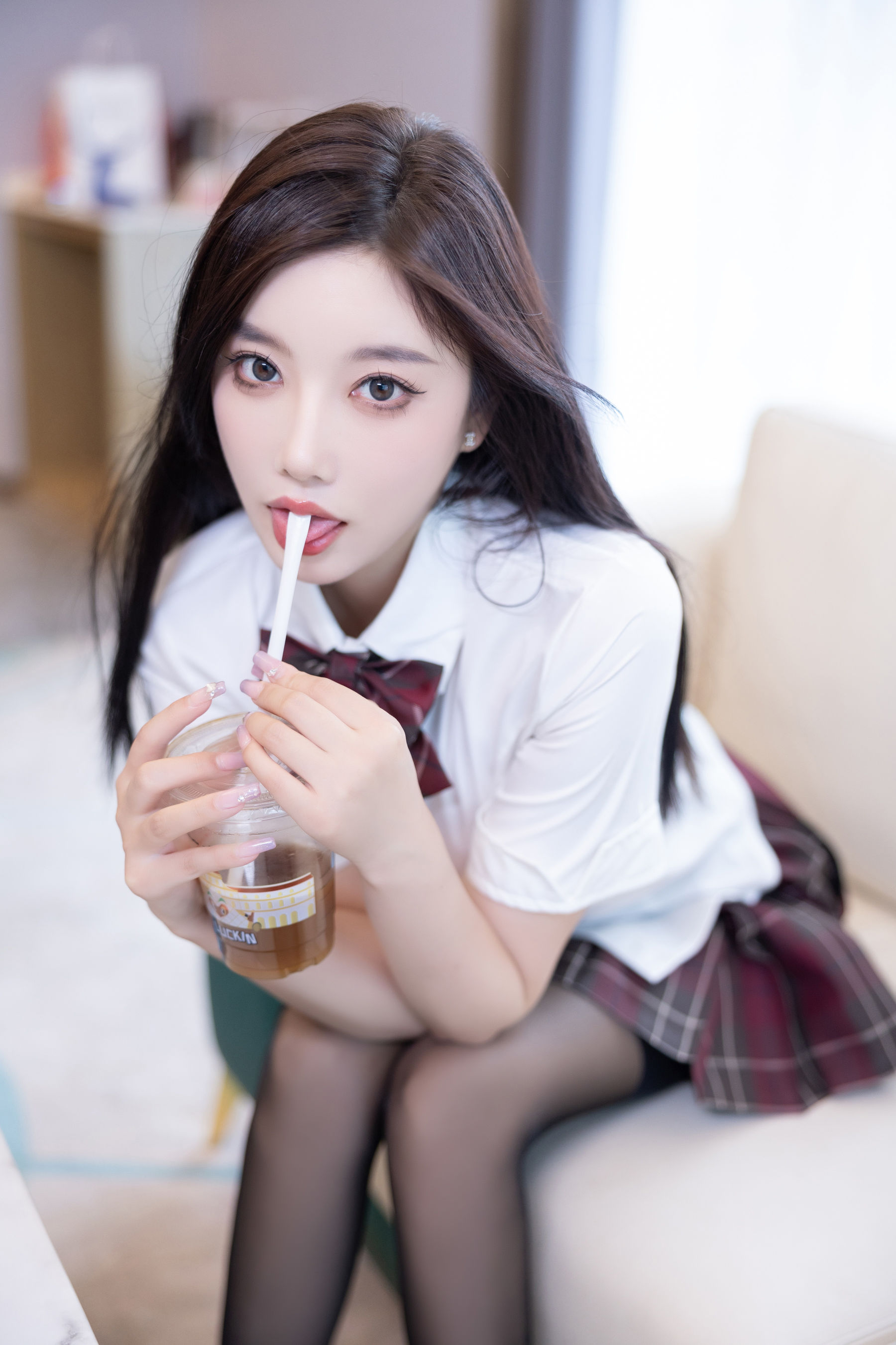 杨晨晨 - 性感JK制服/(125P)